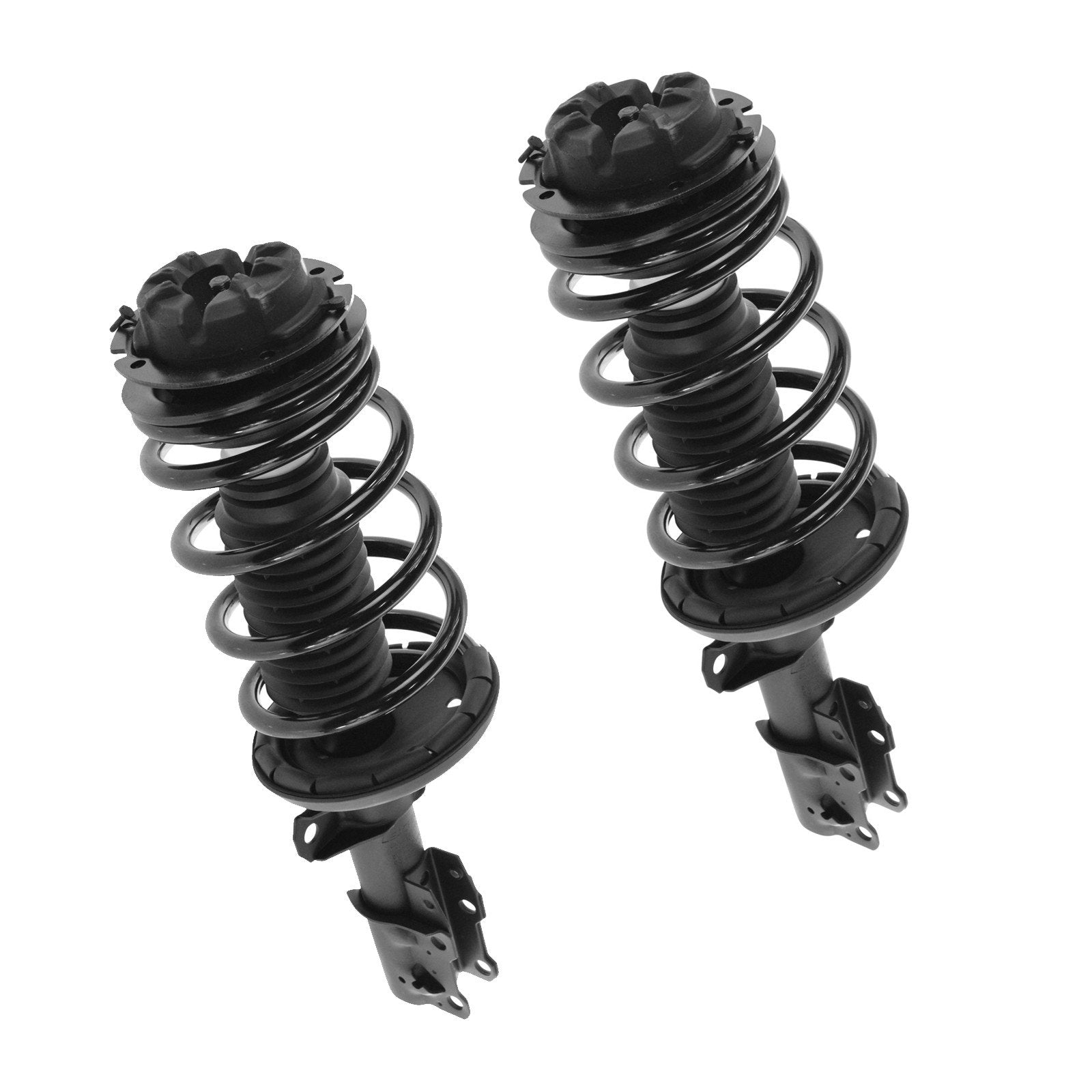 Trq Front Strut & Coil Spring Assembly Set Driver & Passenger Sides Compatible With 03-07 Saturn Ion