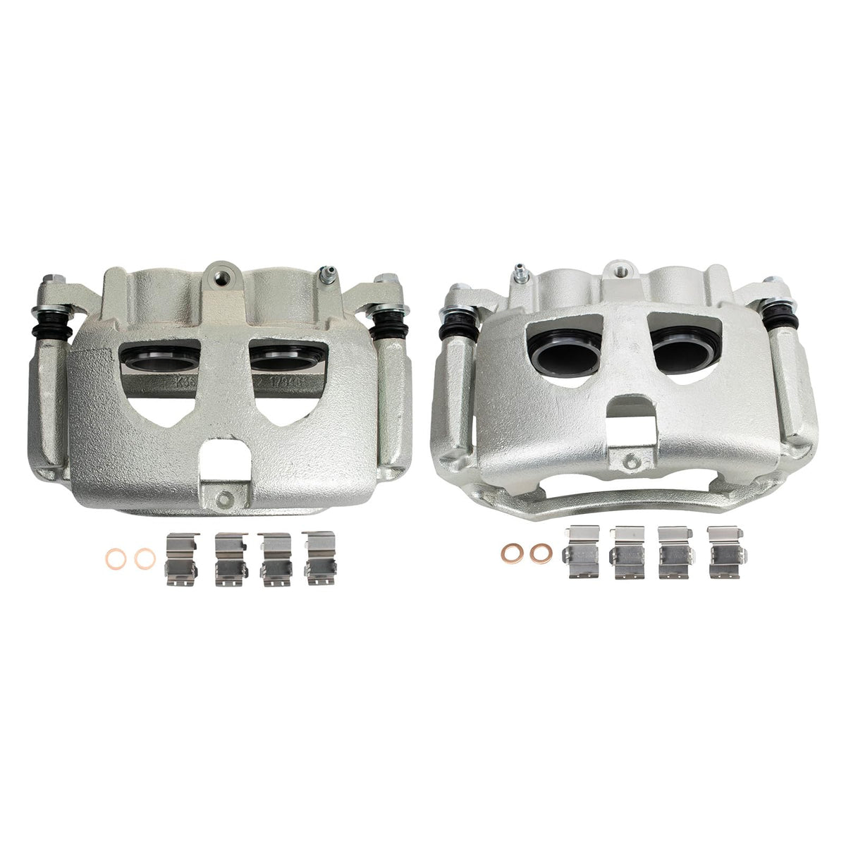 Trq Rear Brake Caliper Set Compatible With 2013-2021 Ford F-350 Super Duty 2013-2014 F-450 Super Duty