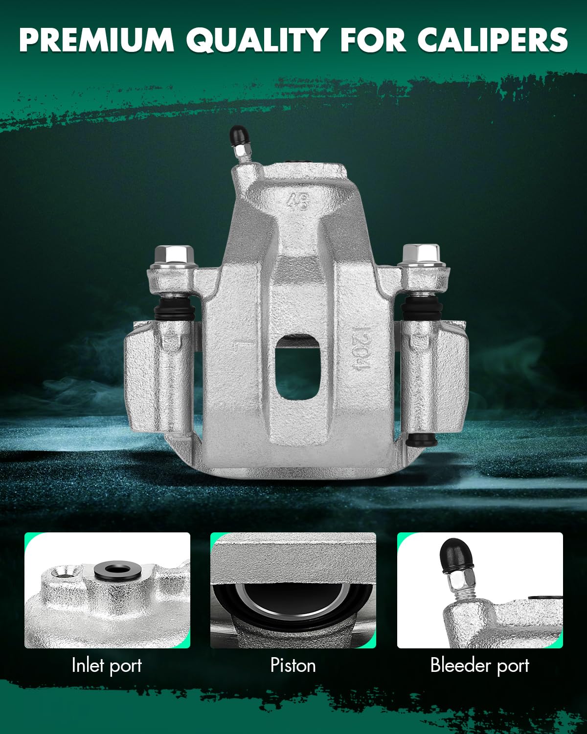 Scitoo 19B3277 Rear Left Disc Brake Caliper Assembly W/Bracket For Toyota For Sequoia 2008-2015,For Toyota For Tundra 2007-2015