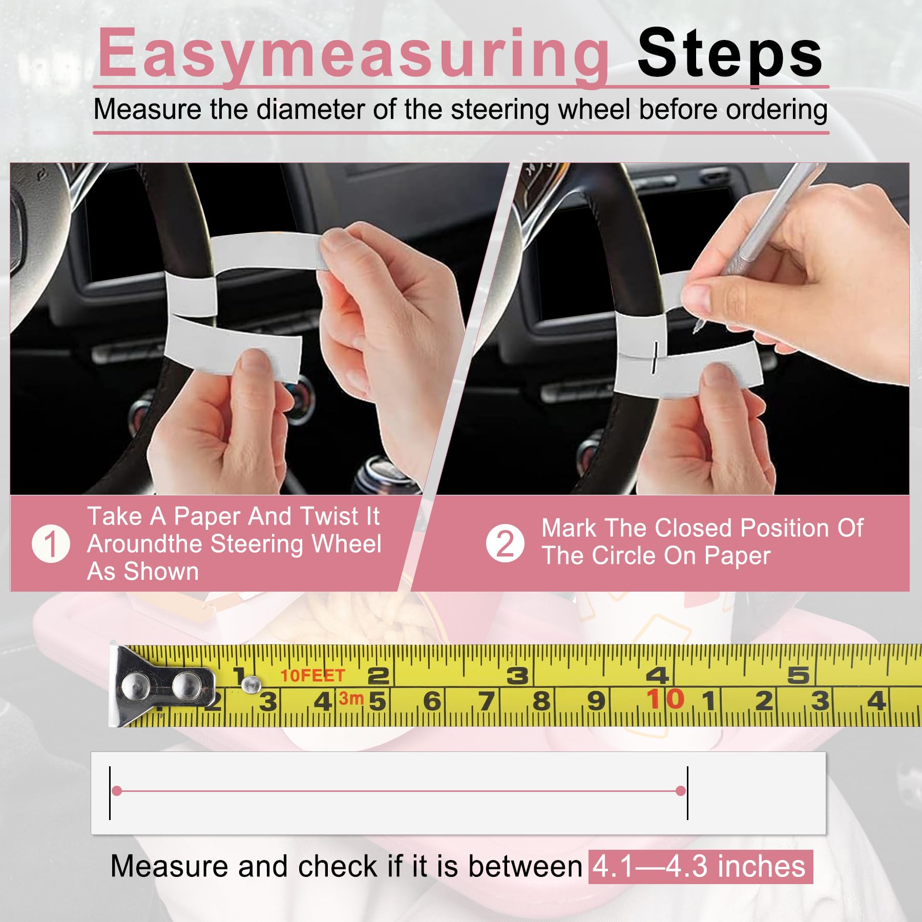 Justtop Car Steering Wheel Desk, Travel Car Accessories, Car Stand Trays For Eating, Multipurpose Car Steering Wheel Desk Tray T