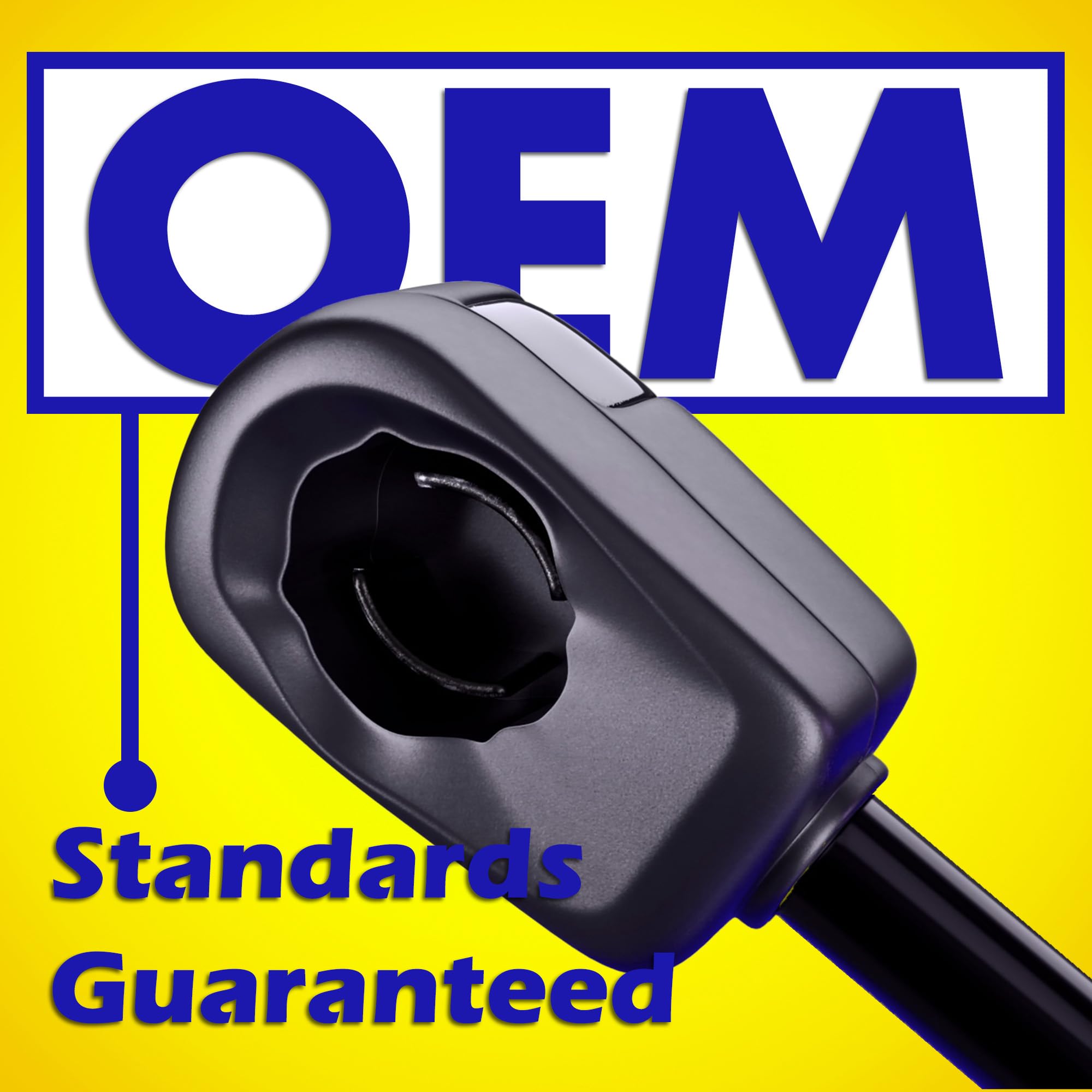 Tuff Support 2 Pieces (Set) Trunk Lid Lift Supports 2005 To 2014 Ford Mustang With Original Spoiler