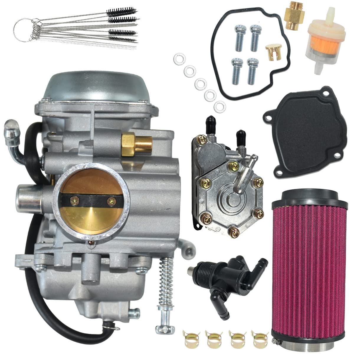 Jdllong Carburetor Fits For Polaris Sportsman 500 1996 1997 1998 For Ranger 500 1999-2009 2X4 4X4 6X6 1614-11 Atv Quad Carb Asse