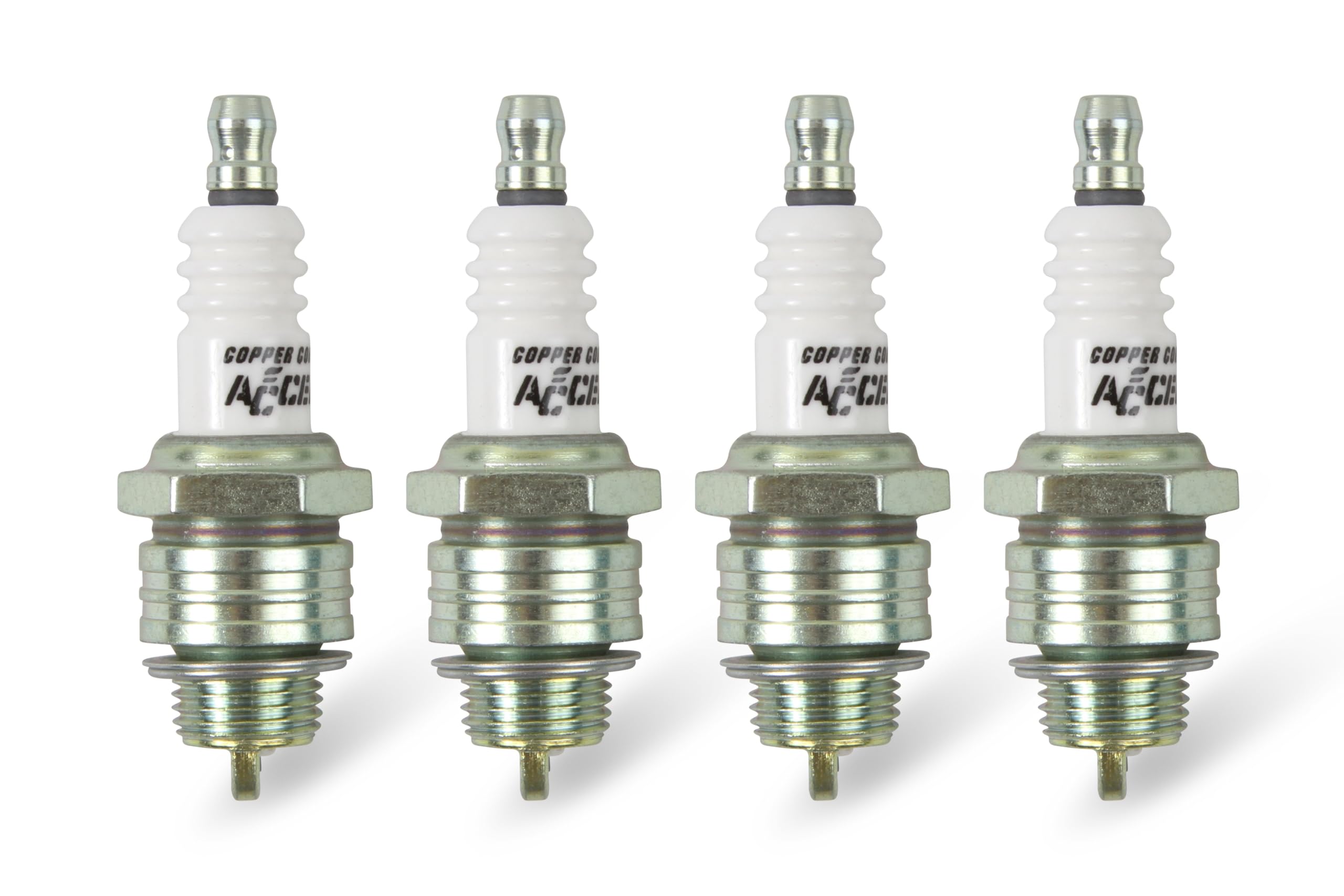 Accel 0437S-4 Hp Copper Spark Plug - Shorty