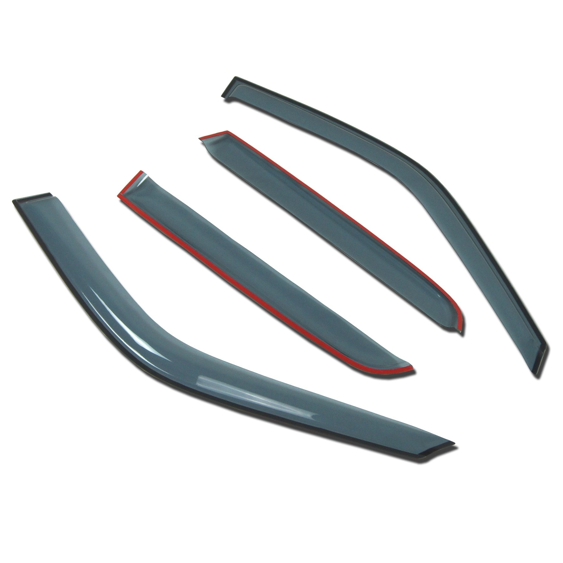 Car Window Rain Guard | Outside Mount Visors Auto Side Window Deflectors | Windows Visor Rain Shields Compatible With 1988-1996