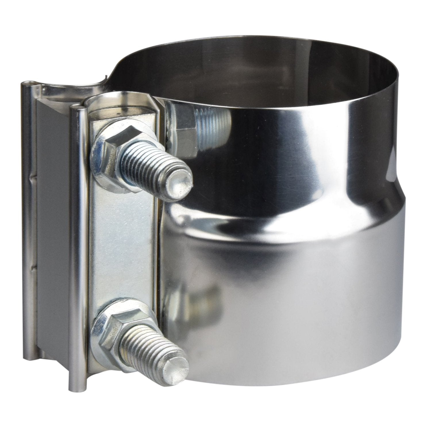 Roadformer 2.5 Inch Exhaust Clamp - Lap Joint Exhaust Band Clamps Preformed Stainless Steel