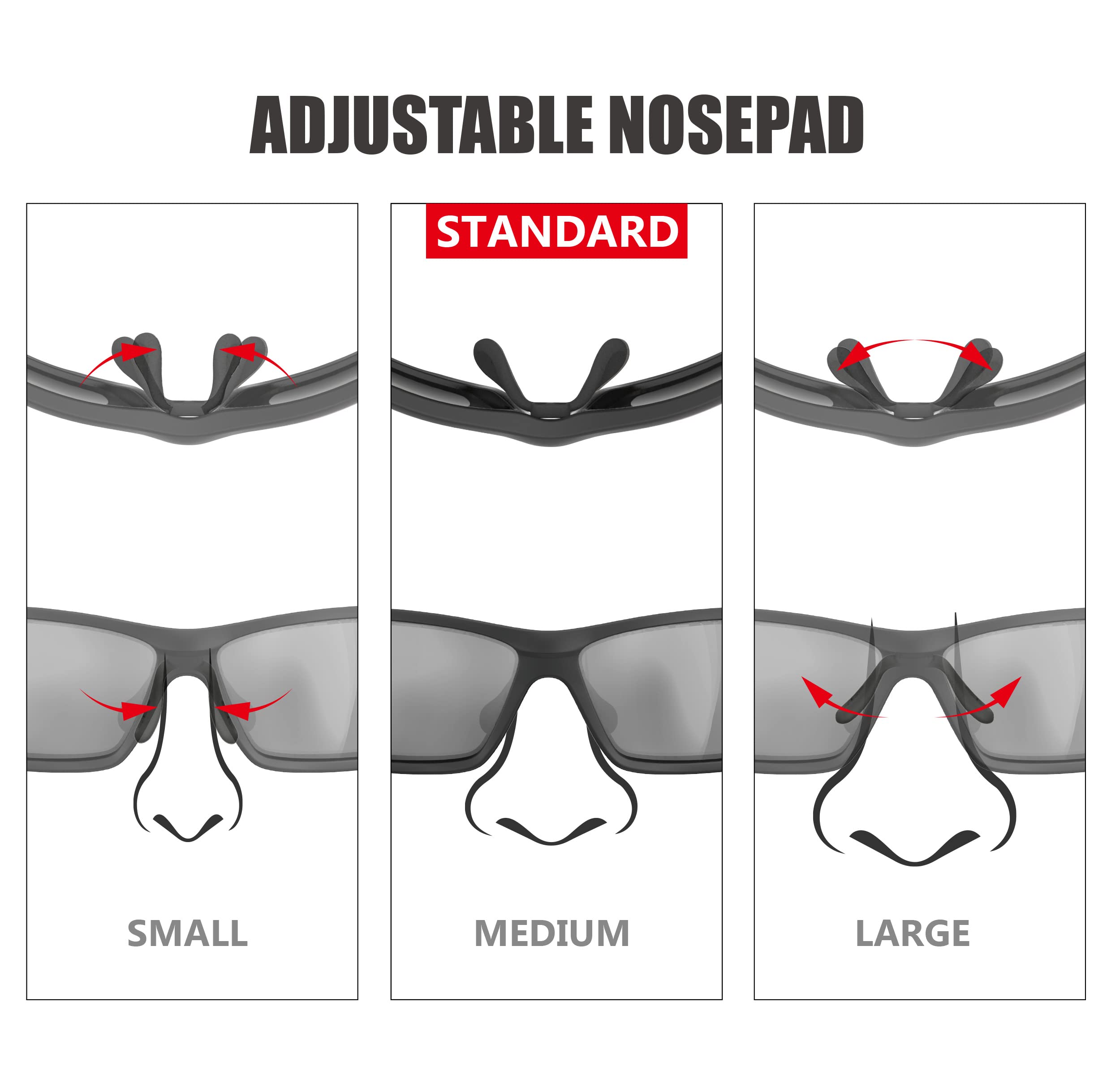 Hts Huntersky J11 Powersports Motorcycle Riding Goggles Sunglasses For Men