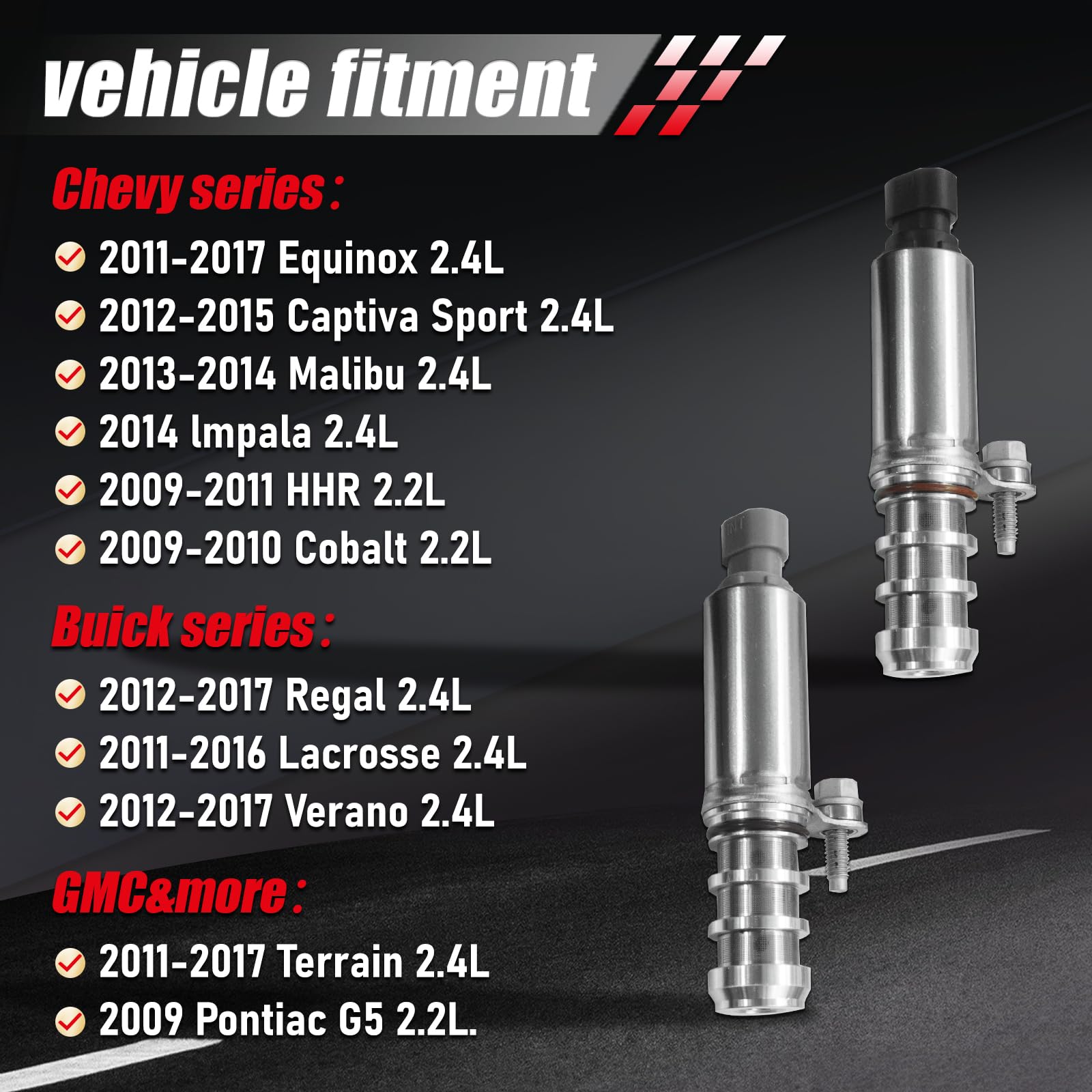 9-4201s Engine Timing Chain Kit for 2009-2017 for Chevy Equinox Malibu Captiva lmpala HHR Cobalt for Buick Regal Lacrosse Verano