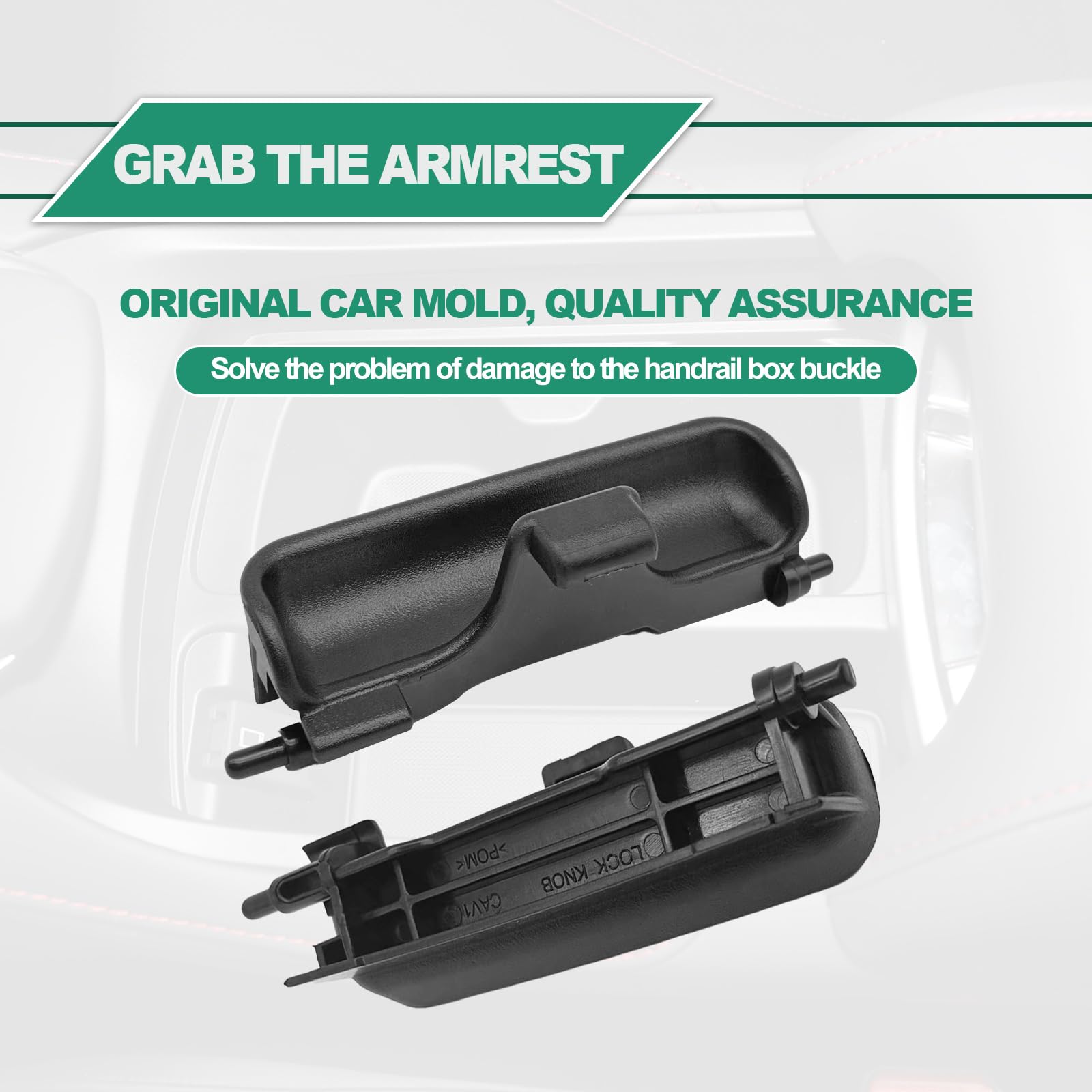 Center Console Armrest Lid Latch Latches Compatible With Acura Rdx 2013 2014 2015 2016 2017 2018 Year With Stainless Steel Sprin