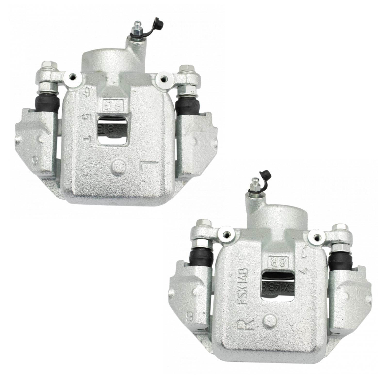 Trq Rear Brake Caliper Set Compatible With 1998-2007 Lexus Lx470 Toyota Land Cruiser