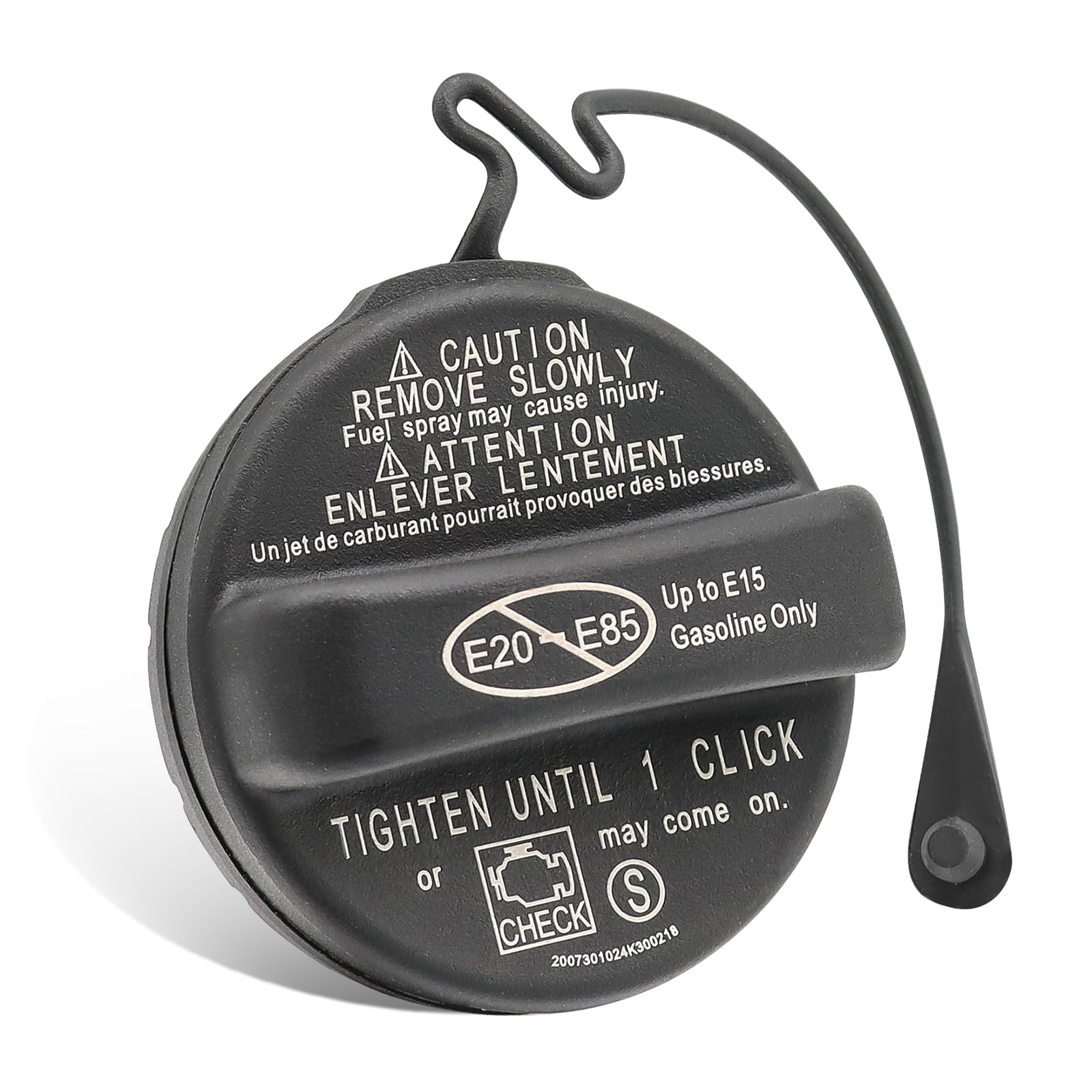 Gas Cap Fuel Cap 77300-07030 for 2014-2021 Toyota Venza Highlander Sienna Tacoma Camry RAV4 Corolla Avalon Tundra Sequioa,Lexus 