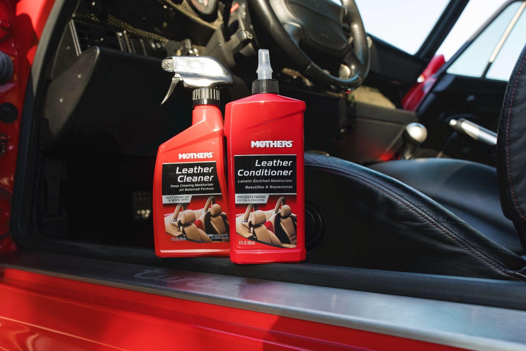 Mothers 06412 Leather Cleaner, 12 Oz.