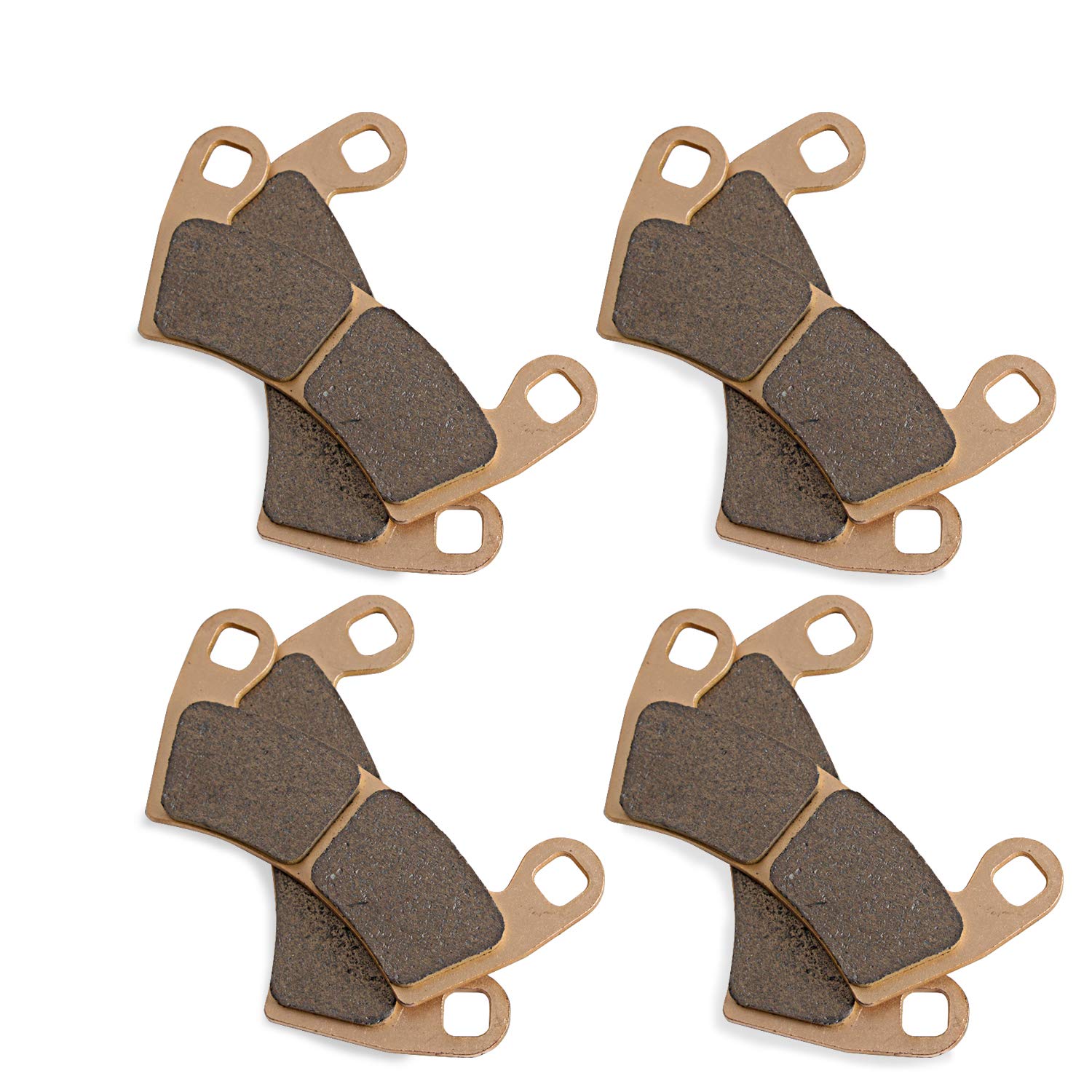 RANSOTO RZR 1000 Sintered Metal Brake Pads, 4 Sets Front and Rear Compatible with RZR XP 1000 EPS 2014 2015 2016 2017 2018 2019