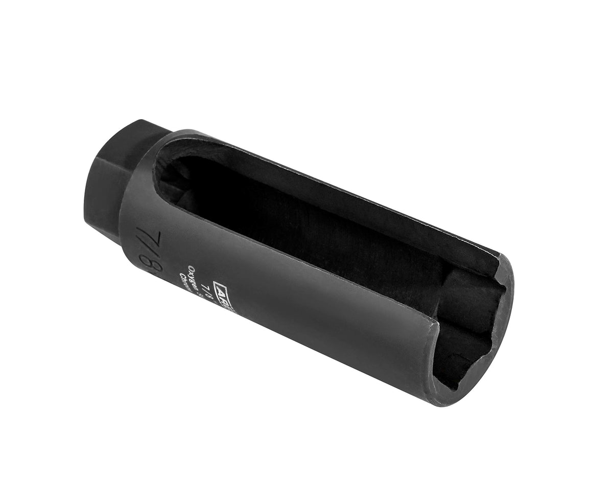 ARES 14021 - Double Sided Flexible O2 Sensor Wrench - Flex Head Design for Access in Tight Spaces - 6 Point and 12 Point Socket 