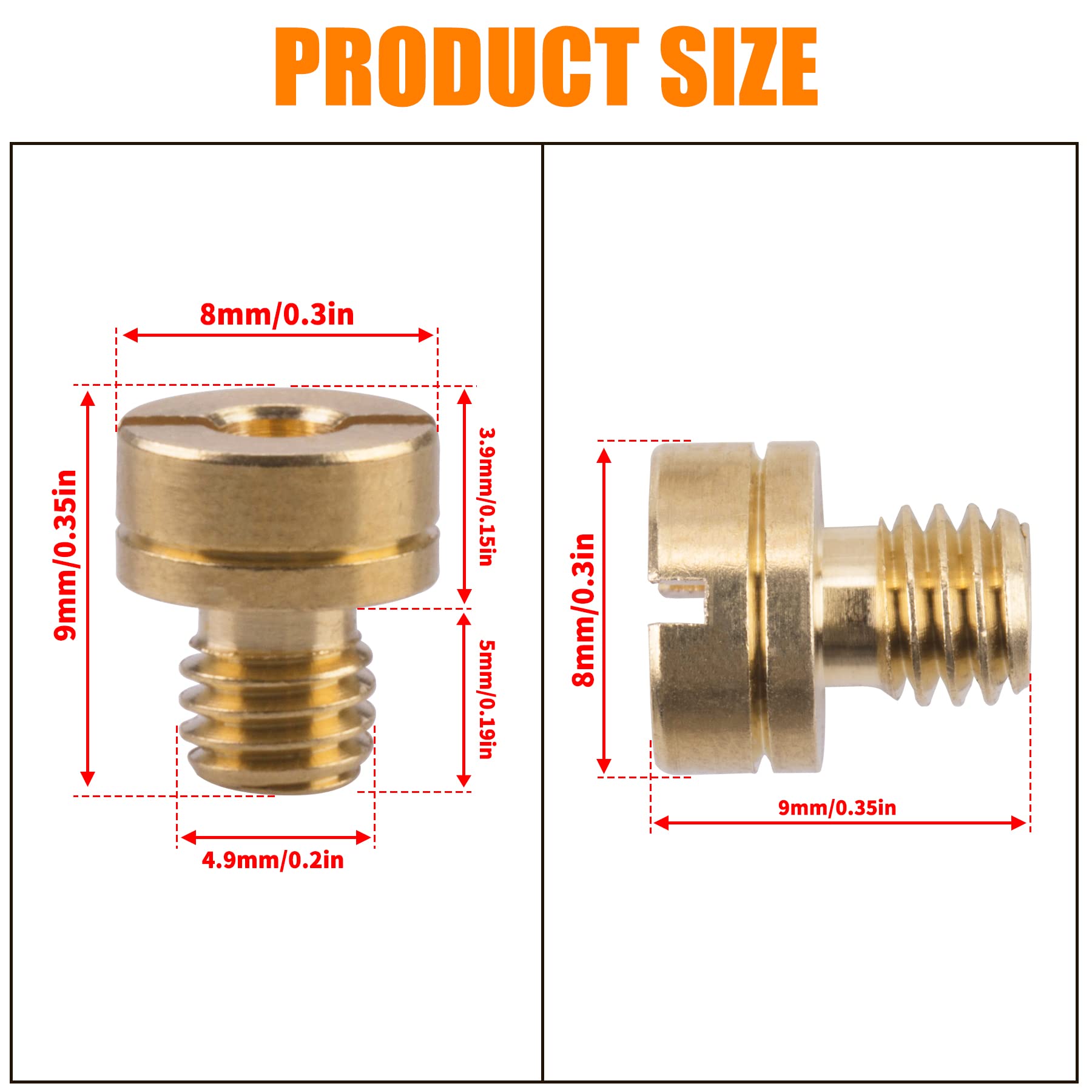 Oraevy Carburetor Main Jet Kit Replace Fit For Vm22 Predator 212Cc Gx160 Honda Gx200 Ct200U 196Cc Kt196 Clones Go Kart Mini Bike Race Kart Dirt Bike Pit Bike Atvs Pack-15 From 88# To 125#