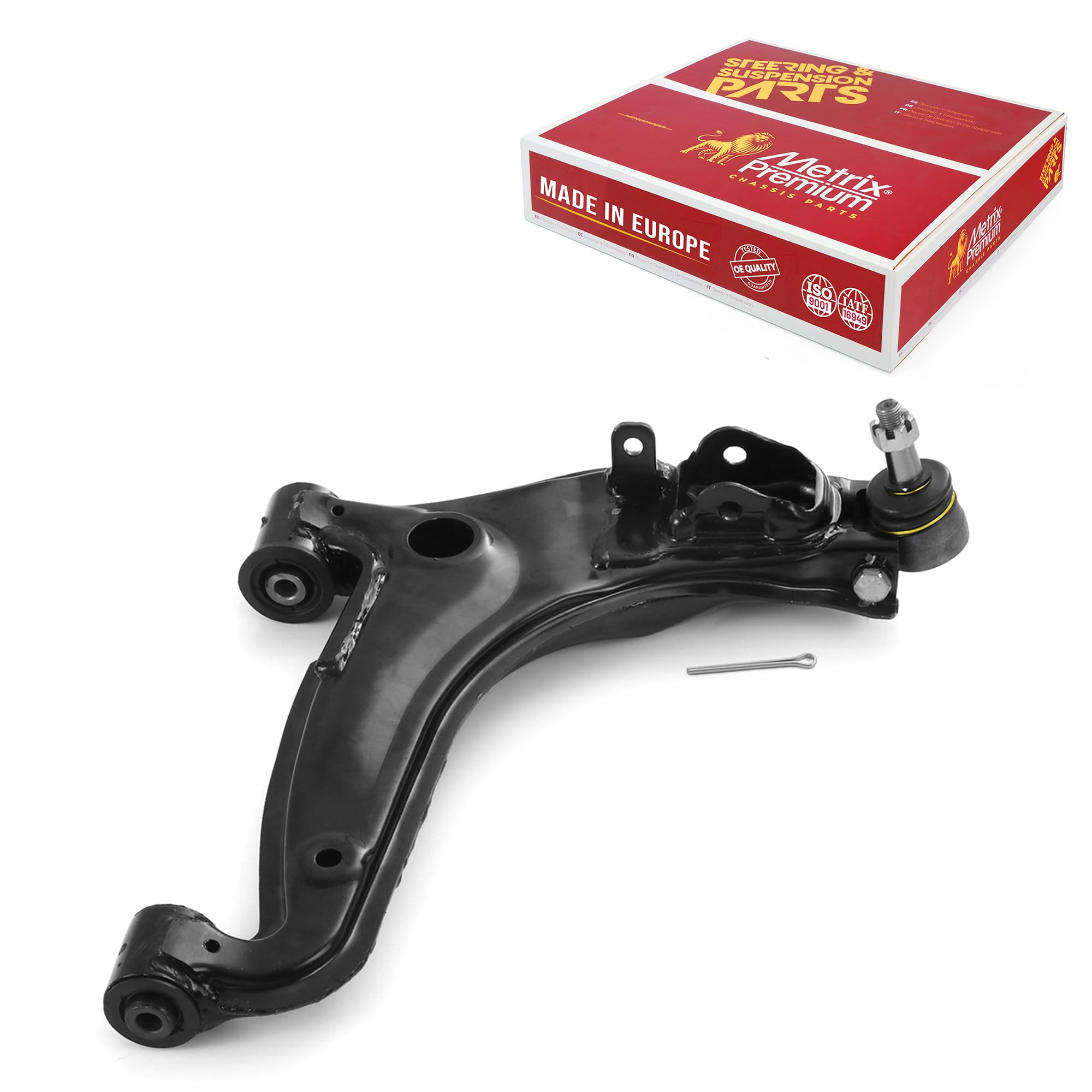 Metrix Premium Chassis Parts - Front Right Lower Control Arm And Ball Joint Assembly Fits 1999-2005 Mazda Miata, 1990-1997 Mazda