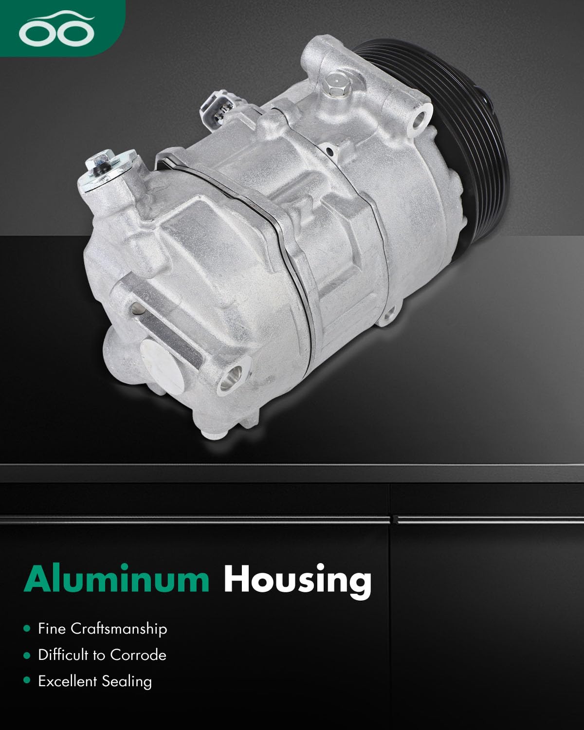 SCITOO AC Compressor Rapid Cooling for Chrysler 200 2.4L for Jeep Cherokee 2.4L 2014-2022 68103197AA 68103197AB 68103197AC 68103