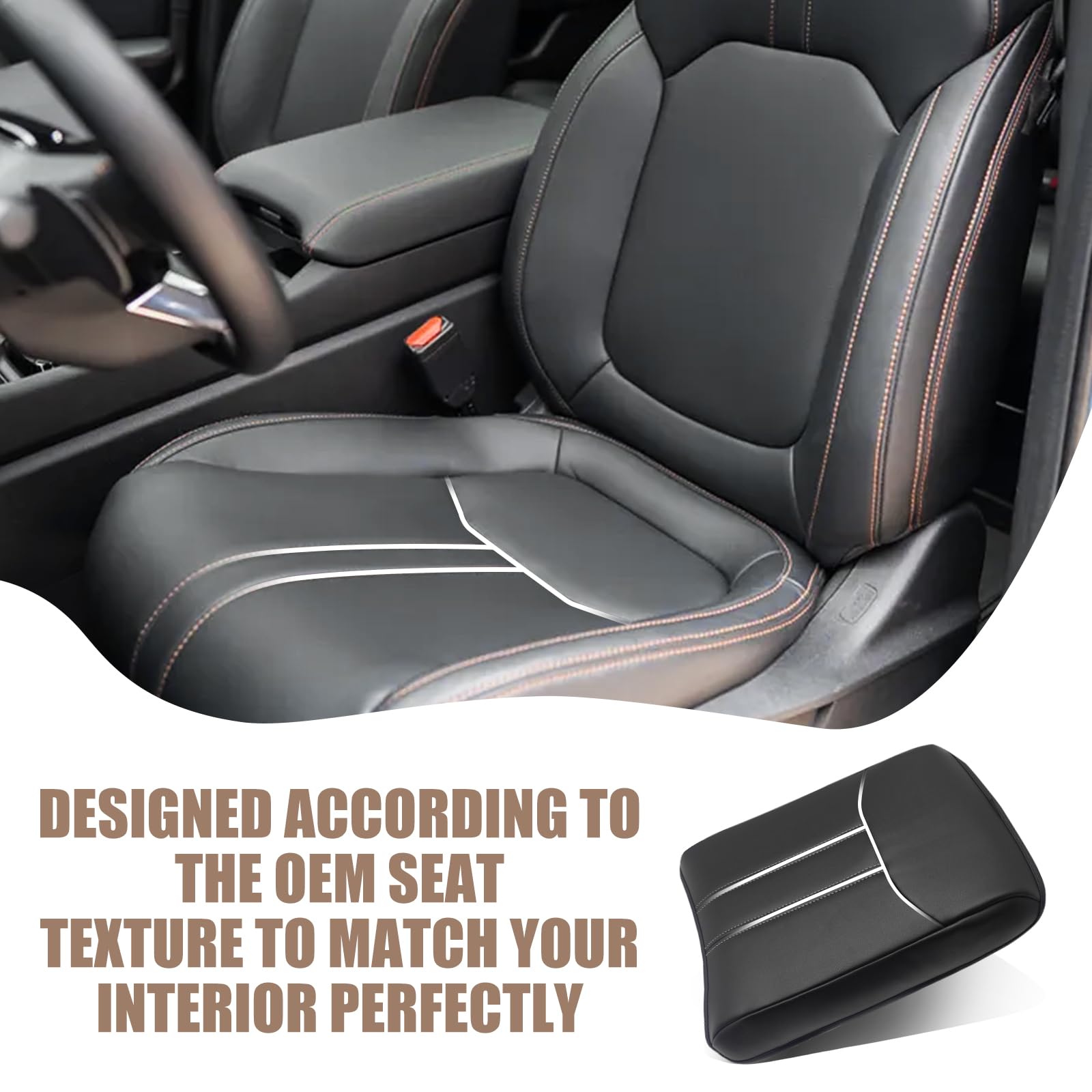 Muslogy Armrest Cover Center Console Pad Compatible With Honda Pilot 2023-2024, 2024 Ridgeline/Passport Accessories Armrest Lid