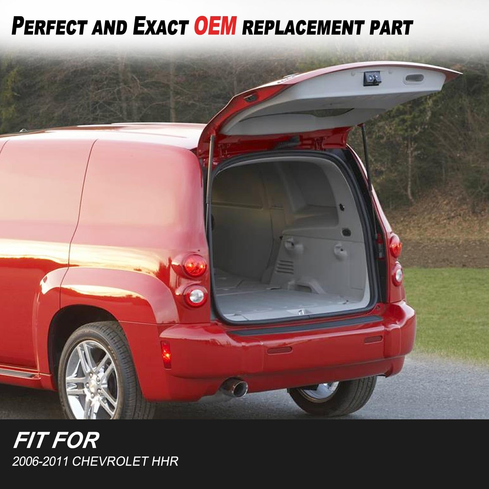 Vepagoo 6123 Rear Hatch Liftgate Tailgate Struts 2006-2011 Chevrolet Hhr Gas Shock Lift Supports Spring, Trunk Hatchback Wagon 2