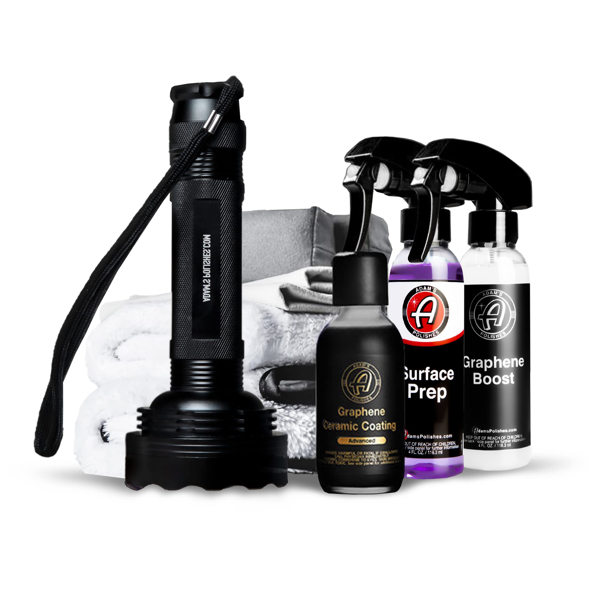 Adams Uv Advanced Graphene Ceramic Coating Kit - 10H Graphene Coating For Car Detailing Professionals  9+ Years Of Protection &