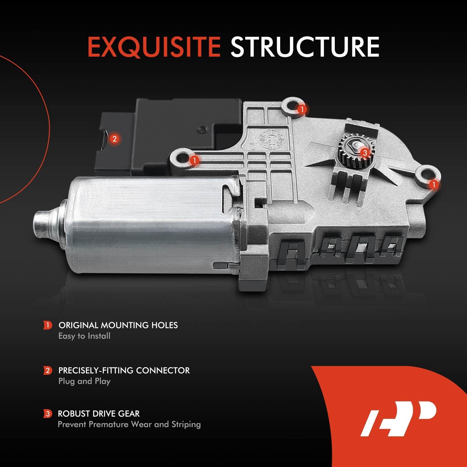 A-Premium Sunroof Moon Roof Motor Compatible With Ford Explorer 2011-2017 Sport Utility Bb5Z15790A Left Or Right