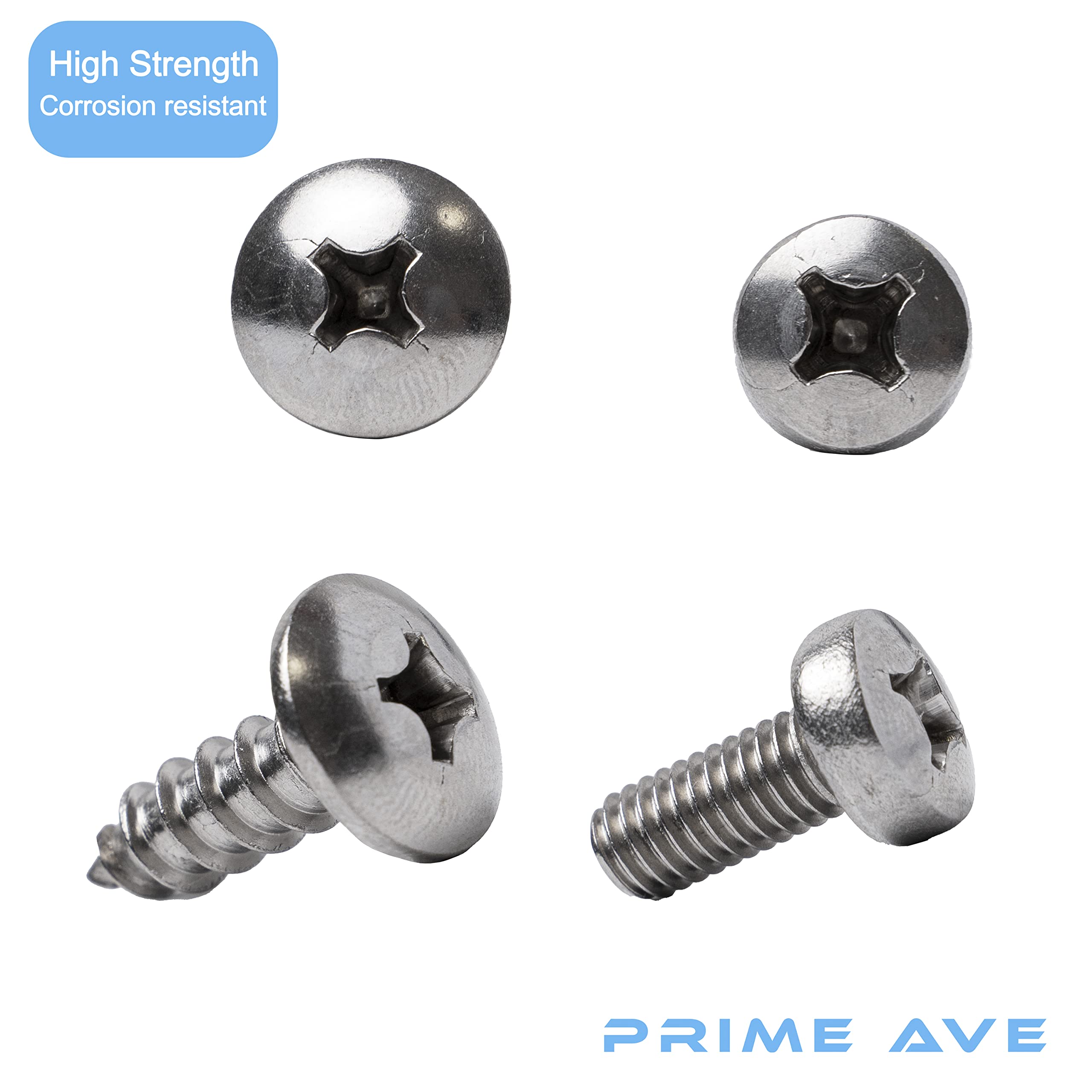 Prime Ave Stainless Steel License Plate Screws Compatible With Audi A3 A4 A5 A6 A7 A8 S3 S4 S5 S6 S7 S8 Rs3 Rs4 Rs5 Rs6 Rs7 Q3 Q4 Q5 Q7 Q8 Sq5 Sq7 Sq8 Rs Q8 Tt Tts Tt Rs R8 E-Tron (Extended Length)
