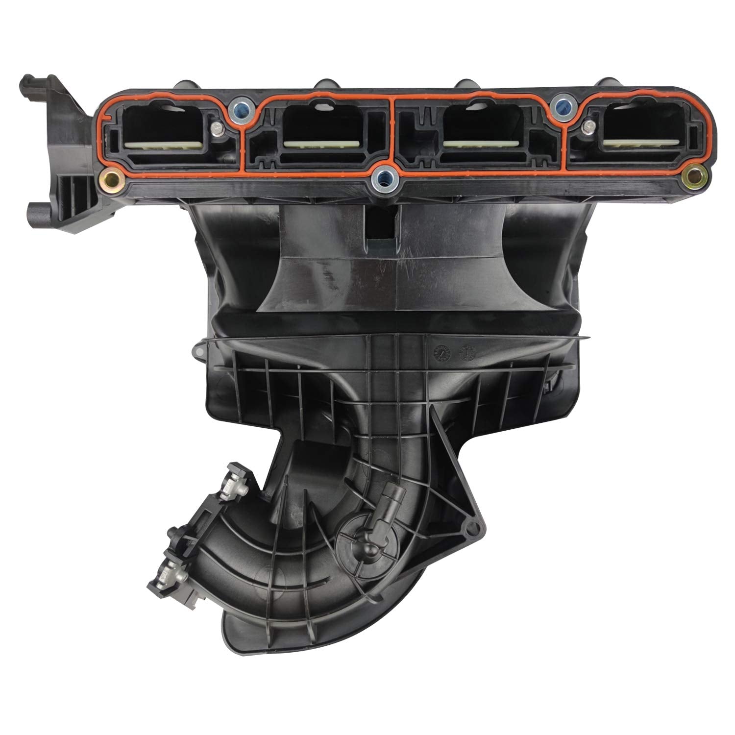 Mitzone Intake Manifold W/Runner Control Valve & Air Pressure Sensor Compatible With 09-17 Dodge Journey Avenger/Jeep Compass Patriot/Chrysler Sebring 1.8L 2.0L 2.4L Part# 4884495Ak 4884495Ah 911-902