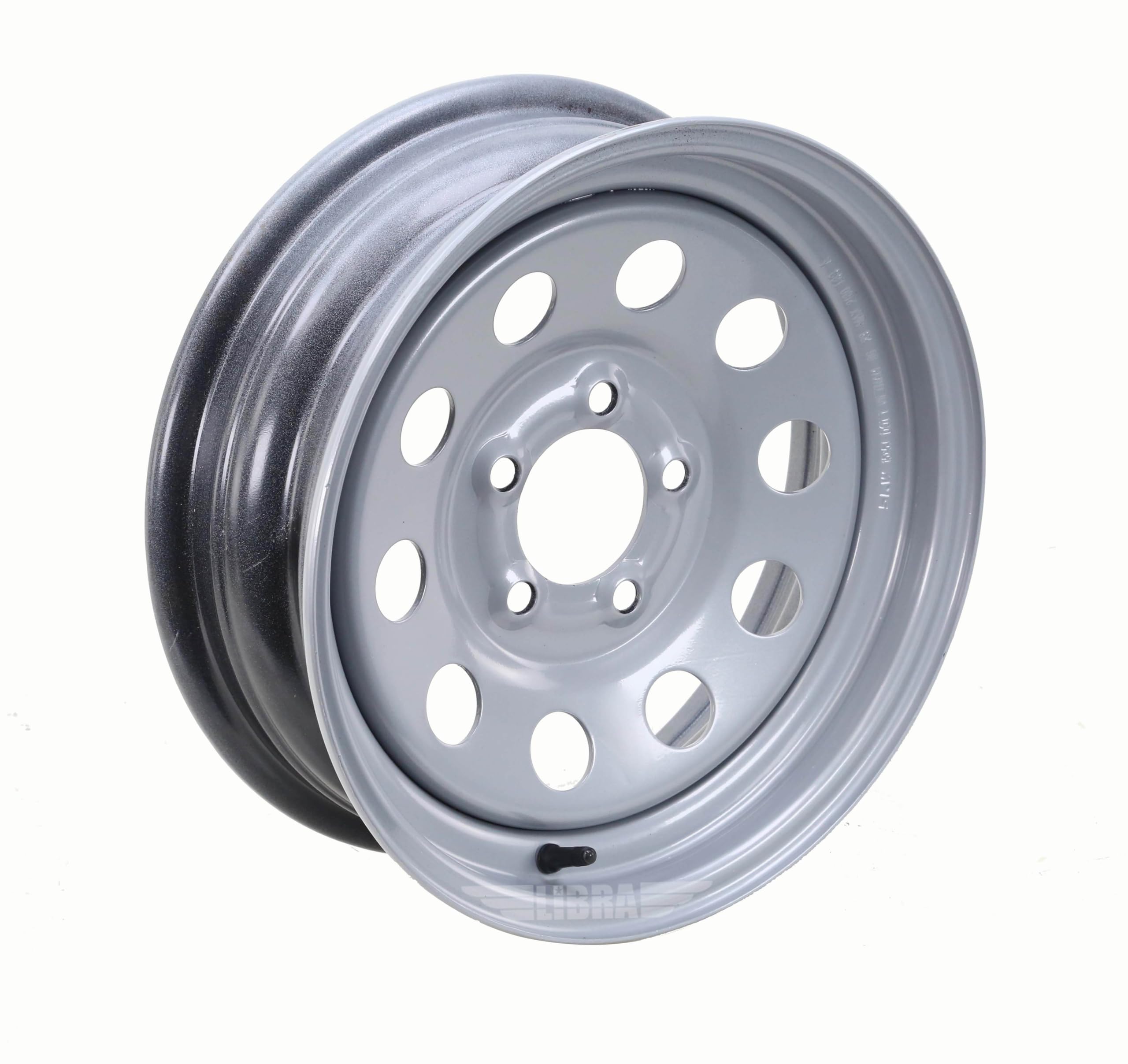 Free Country Trailer Tire Wheel Assembly ST225/90R16 14-Ply G 127L 8 Lug on 6.5 '' PCD Silver Mod Rim
