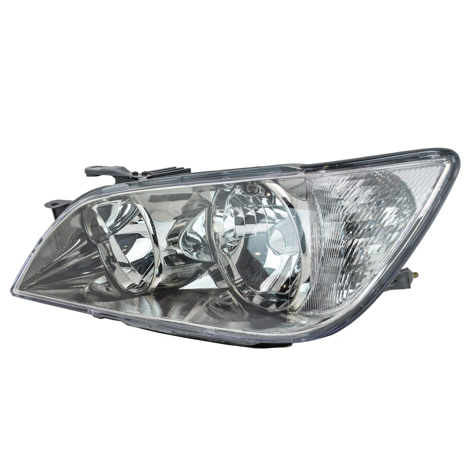 Trq Driver & Passenger Side Headlight Assembly Set Headlights Driver & Passenger Side Compatible With 2001-2005 Lexus Is300 Lx25