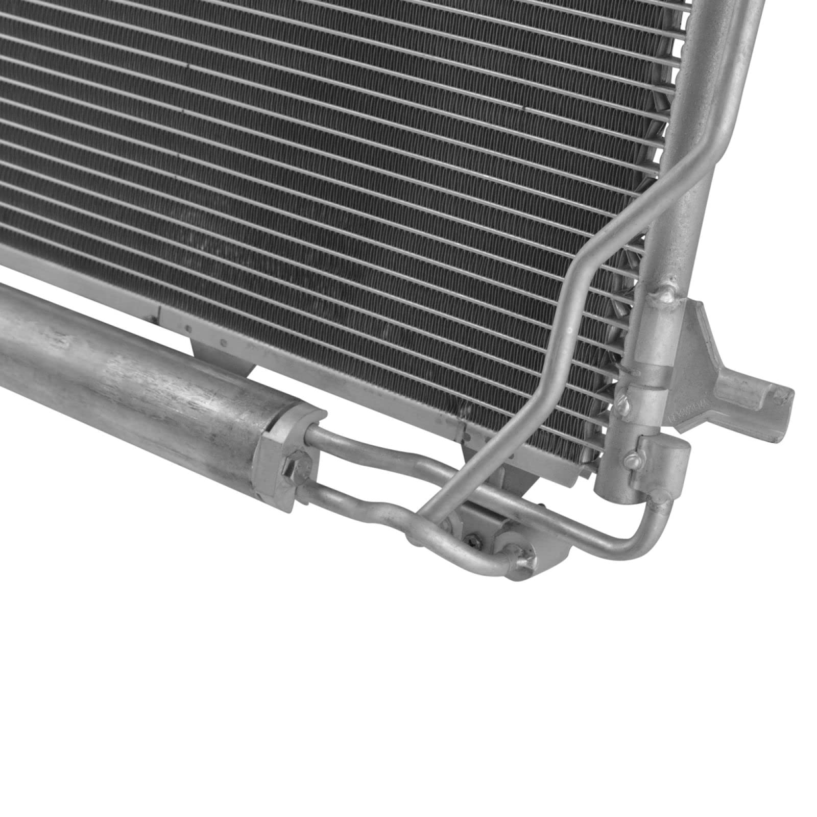 TRQ AC Condenser A/C Air Conditioning with Receiver Drier Compatible with Mercedes E Class 7-3159 MB3030139 2115000154 AC3159 AC
