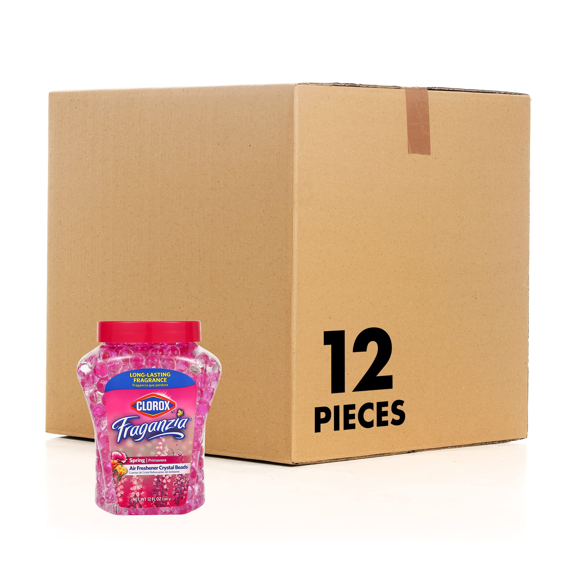 Clorox Fraganzia Crystal Beads Air Freshener LongLasting Air Freshener Beads Gel Beads Air Freshener in Spring Fragrance for Hom