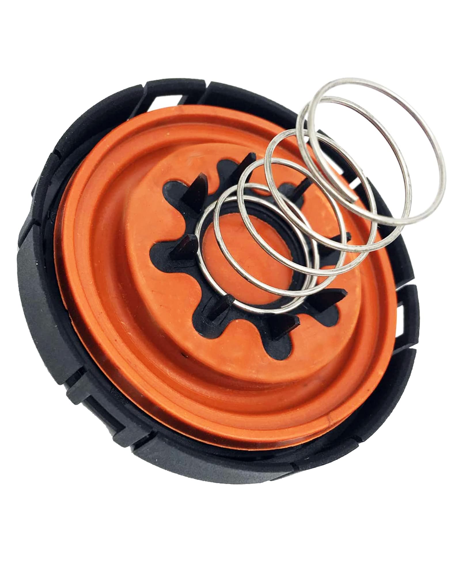 WayJun PCV Vavle Cover with Membrane kit (1 Pcs) Compatible for LR4 Range Rover & Sport Jaguar XF XJ XK 3.0L 5.0L LR041443