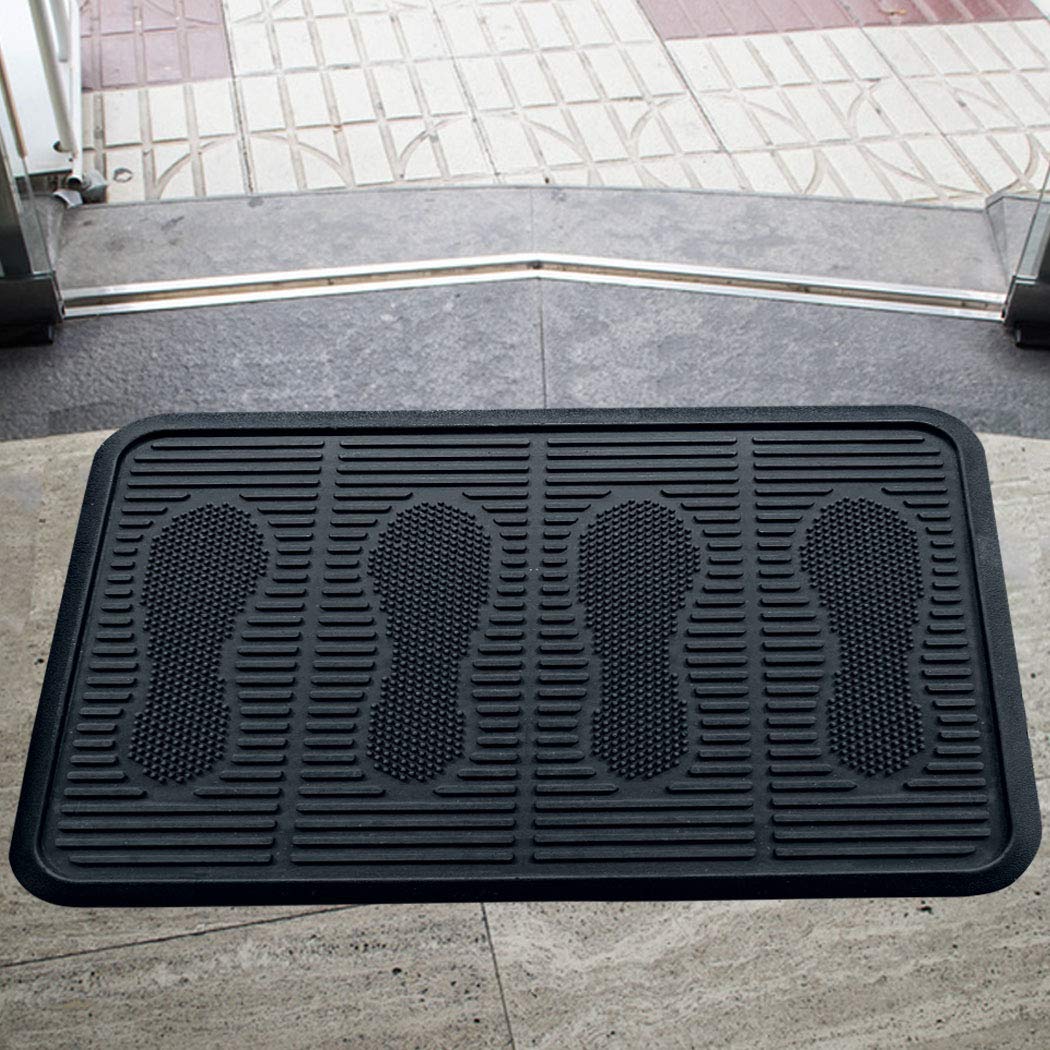 Safetycare Rubber Shoe & Boot Tray - Multi-Purpose - 24 X 16 Inches - 2 Mats