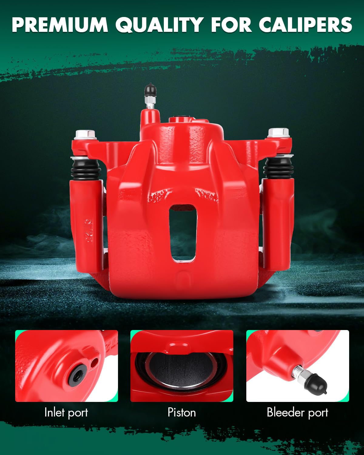 Scitoo 19B2698 19B2699 Front Left & Right Disc Brake Calipers Assembly W/Bracket For Pontiac For Vibe 2003-2008,For Toyota For C