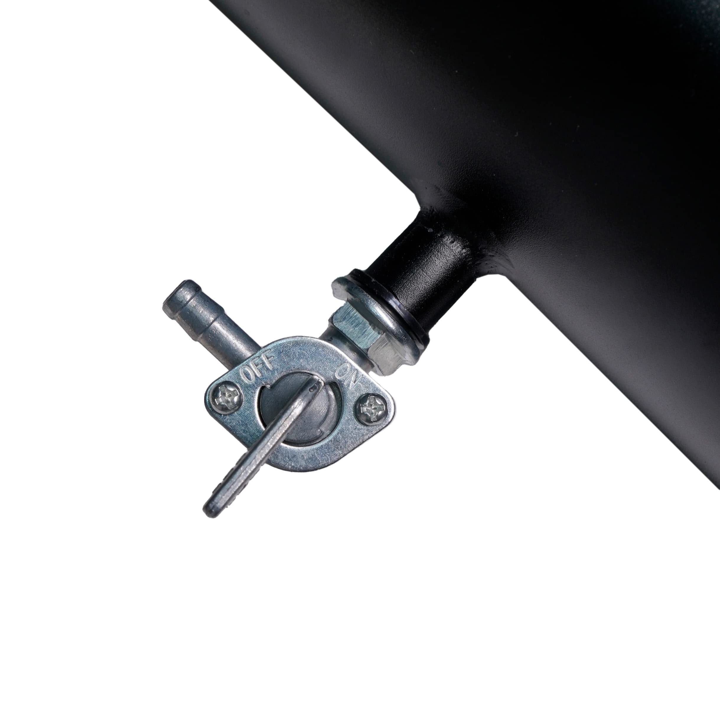 JMCHstore Aluminum Mini bike Gas Fuel Tank Cylinder 4x11'' for Coleman Baja Montser Mega moto Predator Hemi non 212 Engine, Mass