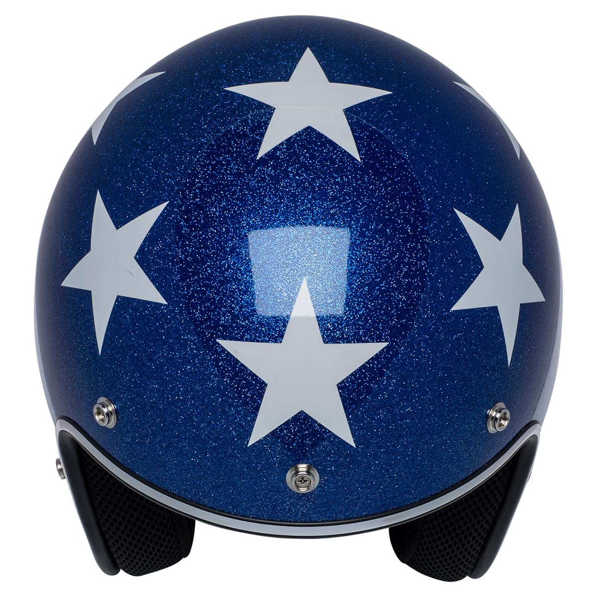 TORC T50/Del Mar Open Face Motorcycle Helmet, DOT Approved, Small, Gloss White Captain, Model T5002CAP22, Suede Material