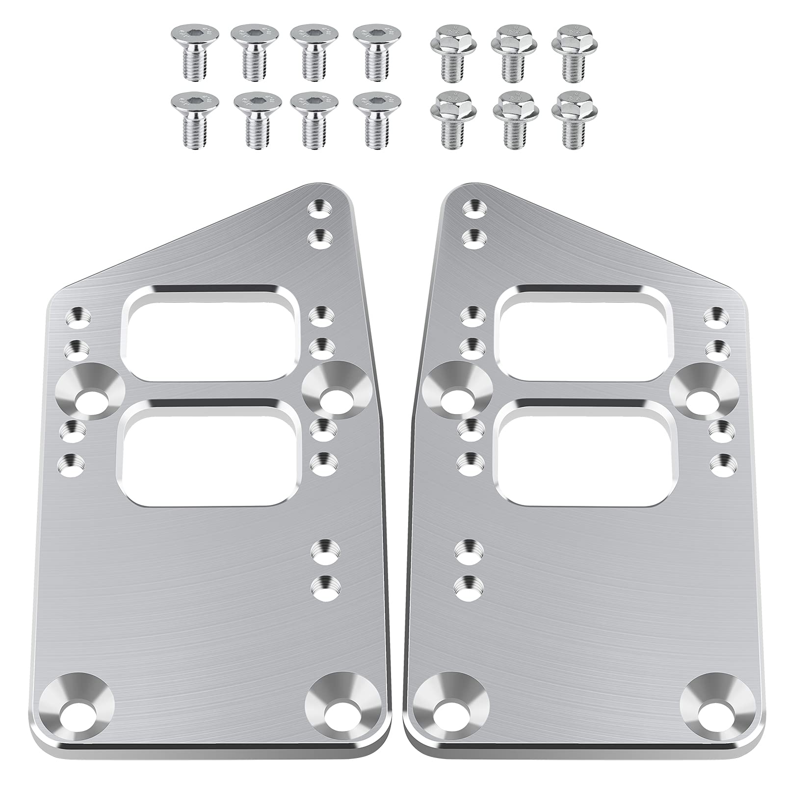 Ls Swap Motor Mounts Adapter Plates - Ls Conversion Adjustable Universal Swap Bracket Small Block,Sbc Vehicle To Ls Engine Ls1 Ls3 Ls2 Lq4 Lq9 Ls6 L92 L99 L33 Lr4