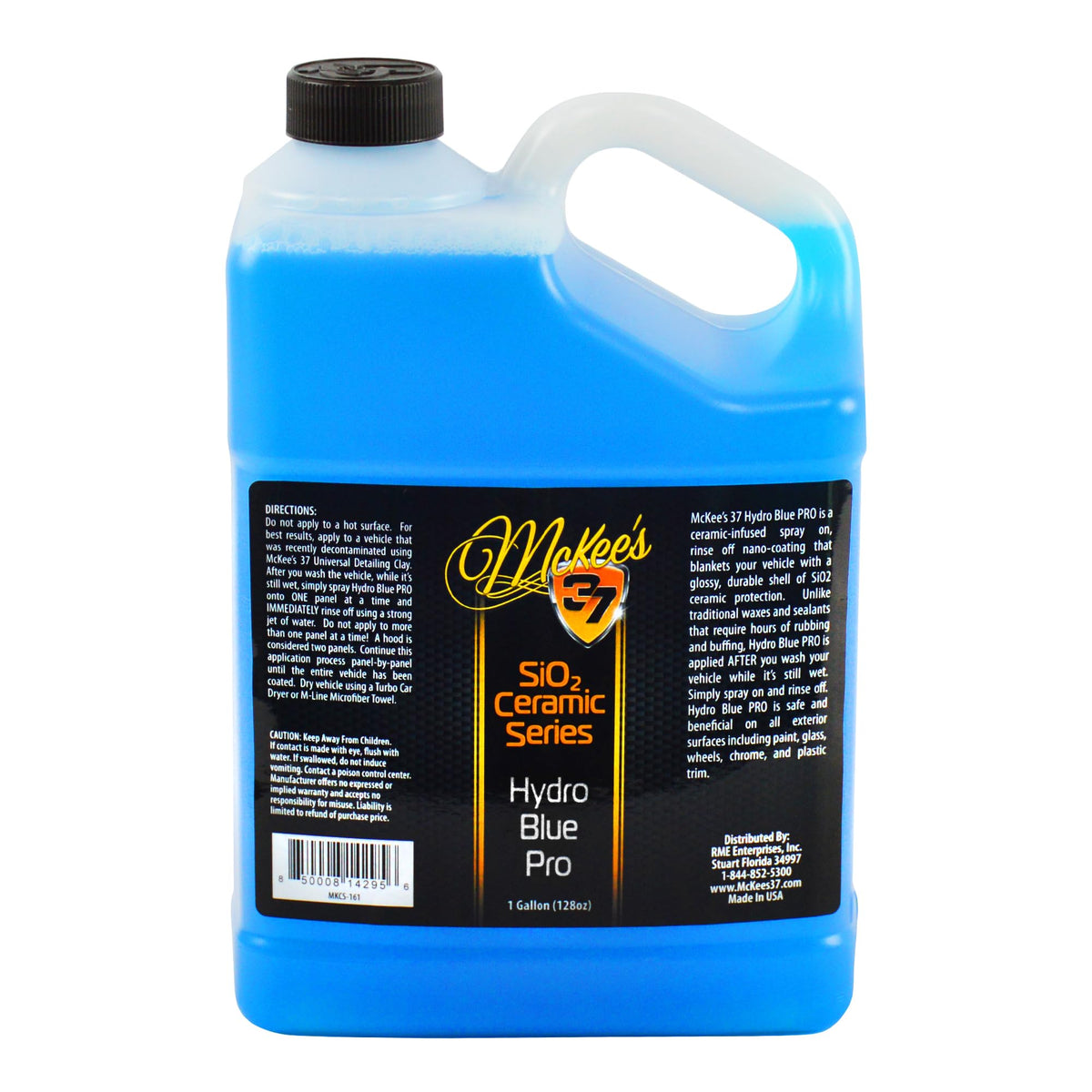 Mckee'S 37 - Hydro Blue Sio2 Coating | Ceramic Coating For Cars, Easy Protection & Shine Spray For Paint, Glass, Wheels, Chrome
