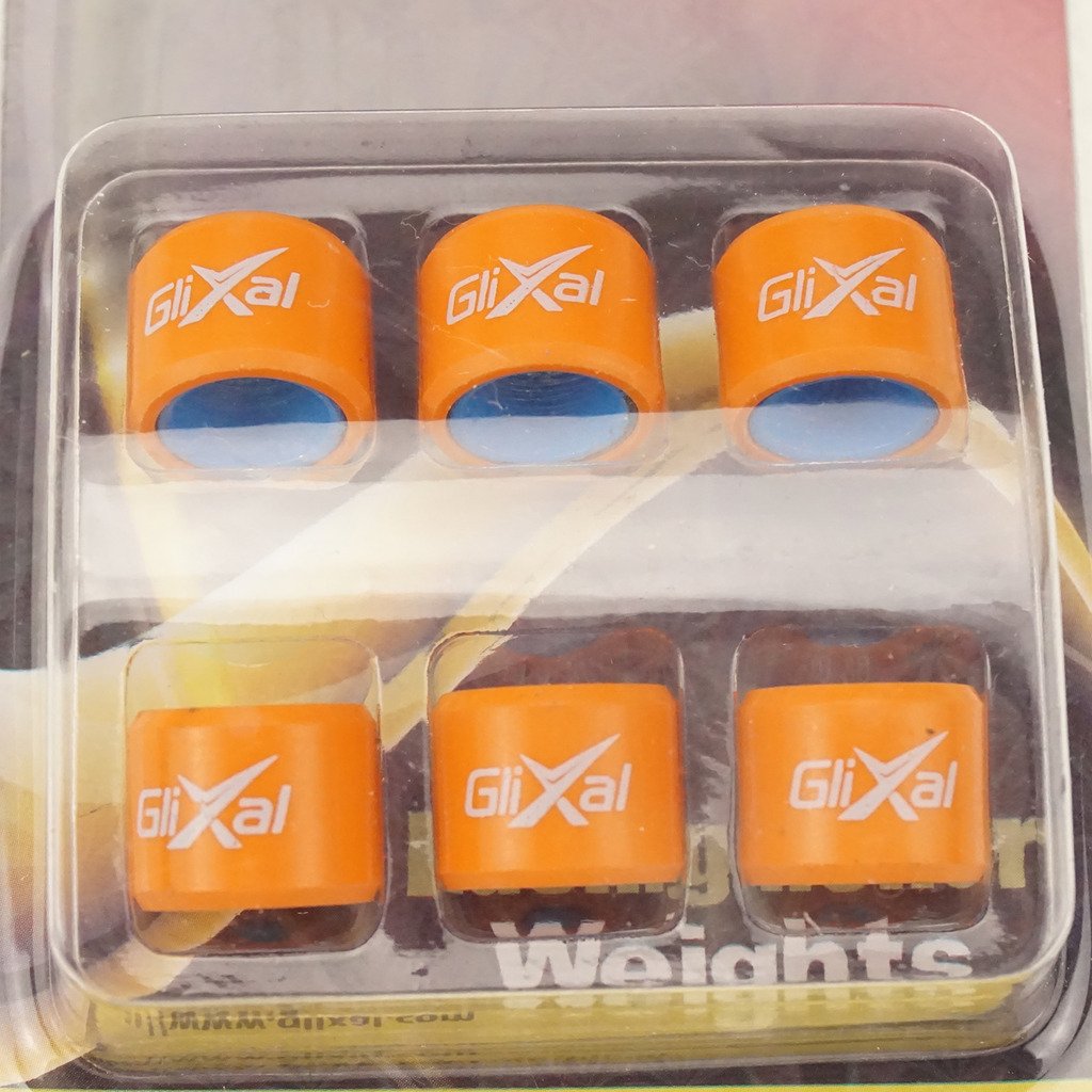 Glixal Atks-04010 16X13Mm High Performance Racing Variator Roller Weights Set 139Qmb Gy6 50Cc - 100Cc Scooter Moped Atv (5 Gram)