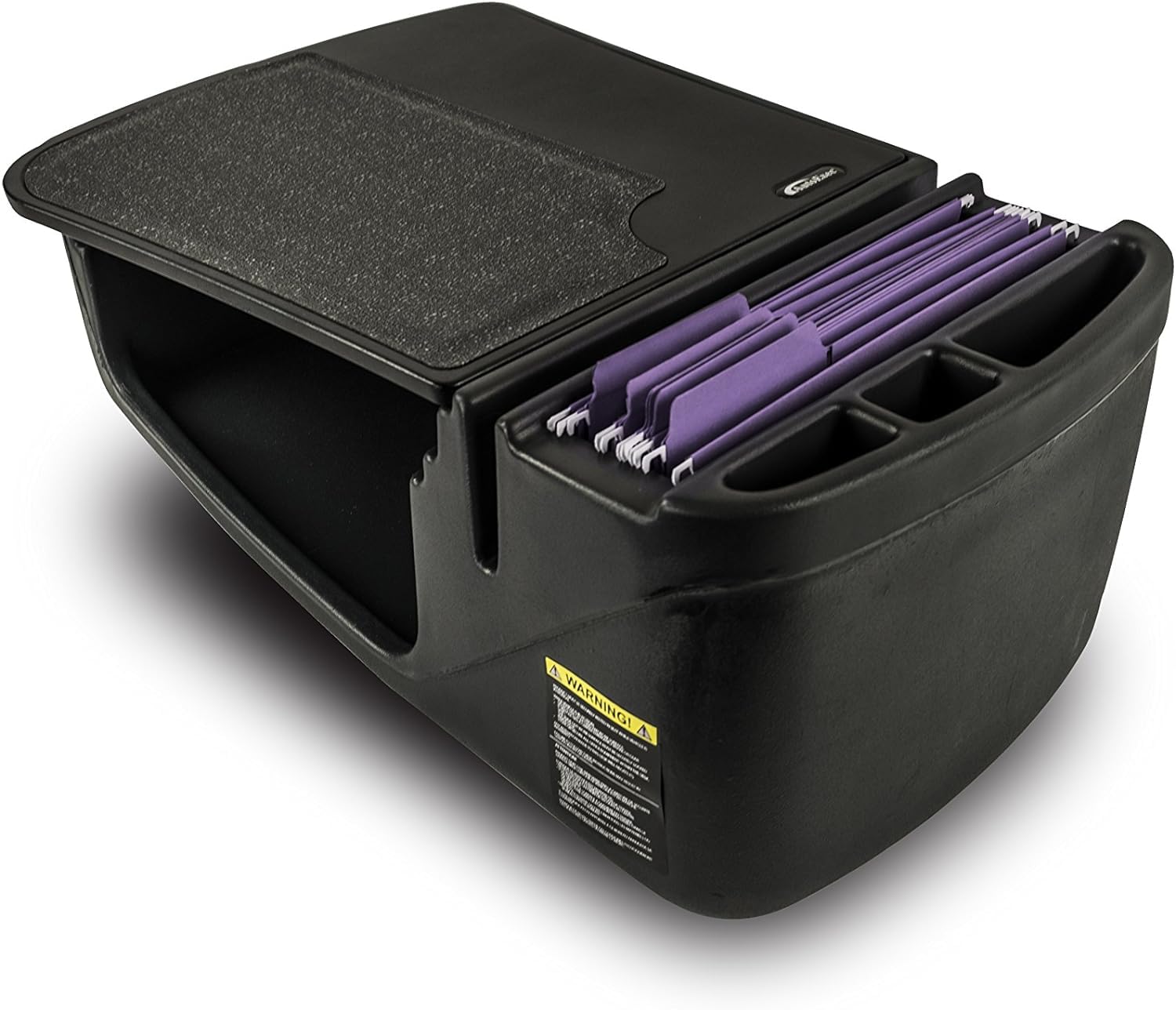 AutoExec AE-GMEF-BT Efficiency GripMaster Car Desk for Your Vehicle Workstation and Mobile Office, Black