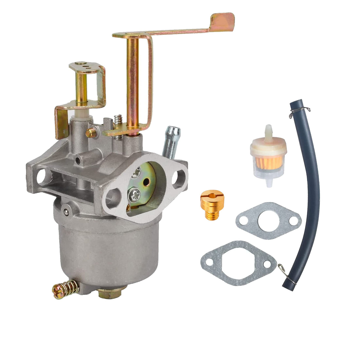 Jmchstore Performance Carb W/Replaceable Main Jet For Coleman Ct100U Cc100X Mini Bike, Carburetor For Predator 79Cc Engine; Massimo Mb100 79Cc Mini Bike, Sk100 Ck100-S Go Kart, 98Cc 154F Engine.
