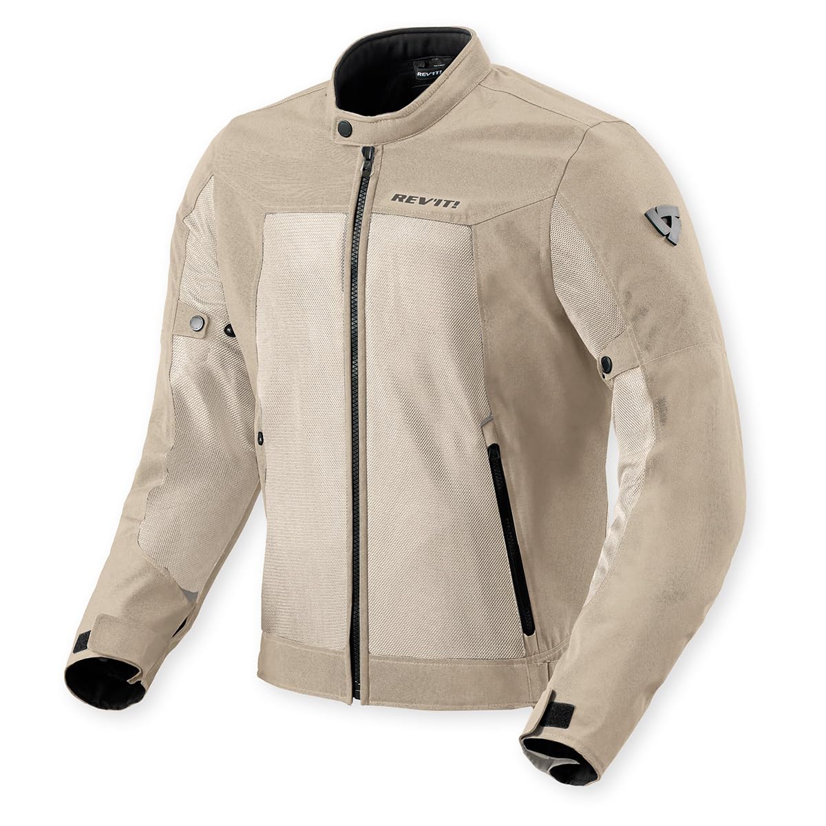 REVIT! Mens Eclipse 2 Mesh Motorcycle Jacket (Sand - Small)