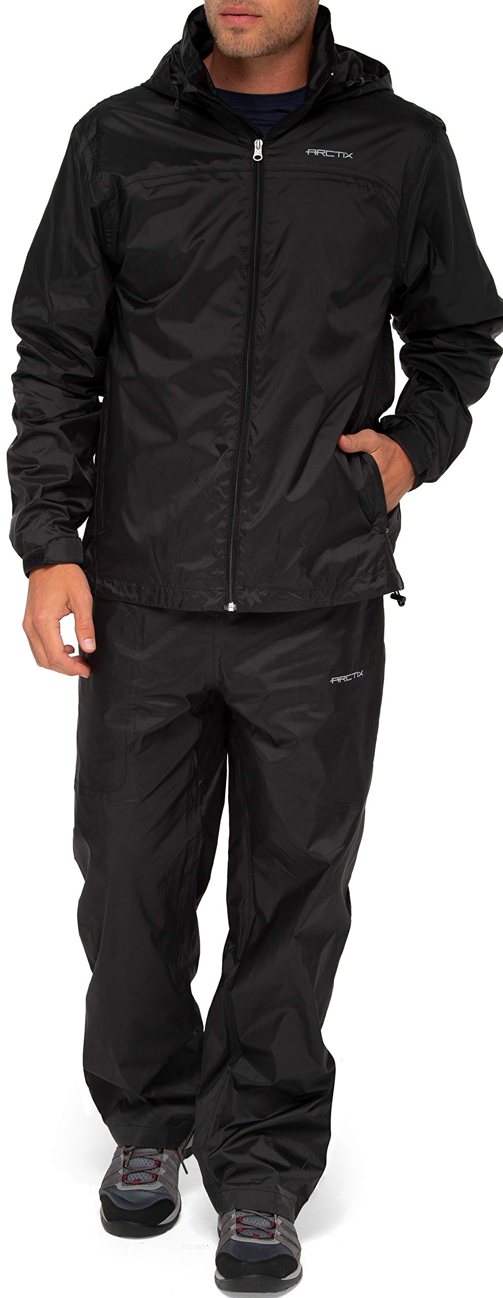 Arctix Men's Storm Rain Pant, Black, Large/32'' Inseam