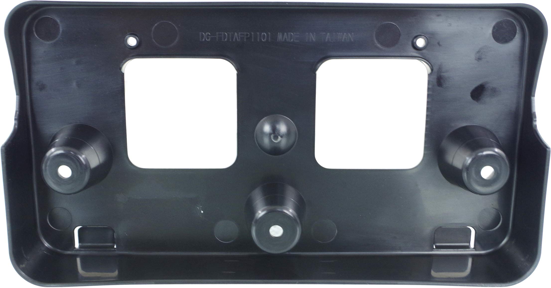 Evan Fischer Front License Plate Bracket Compatible With 2011-2013 Ford Fiesta, S, Se, Sel Models, Black, Fo1068132, Ae8Z17A385A