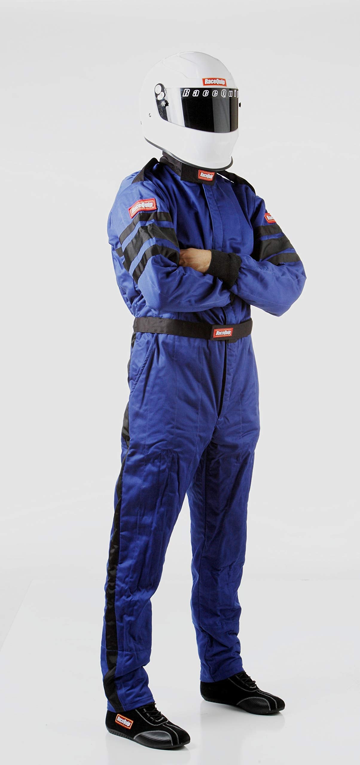 Racequip Racing Driver Fire Suit One Piece Multi Layer Sfi 3.2A/ 5 Blue Med-Tall 120024