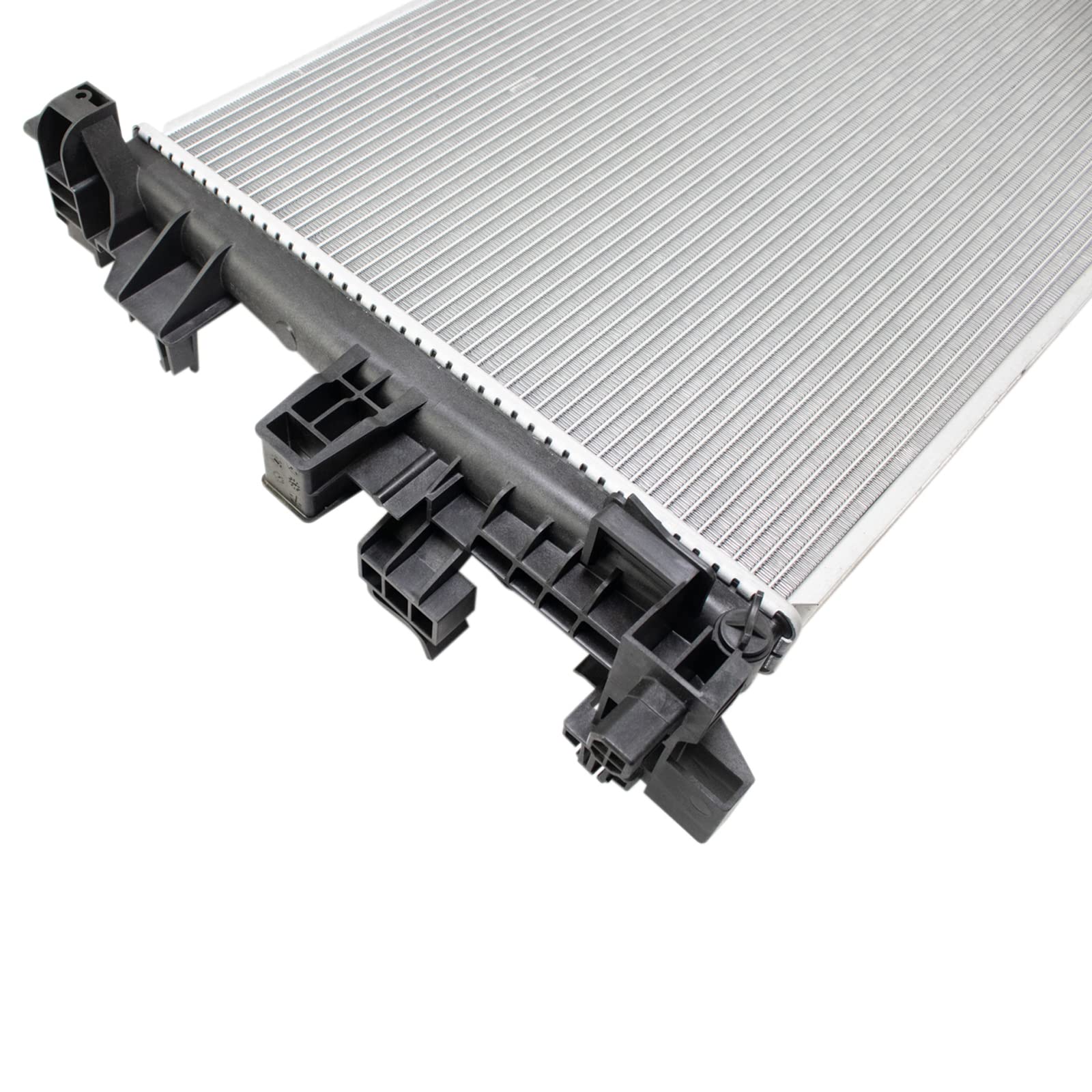 Trq Radiator Assembly Aluminum Core Compatible With 17-20 Jeep Compass Cu13687