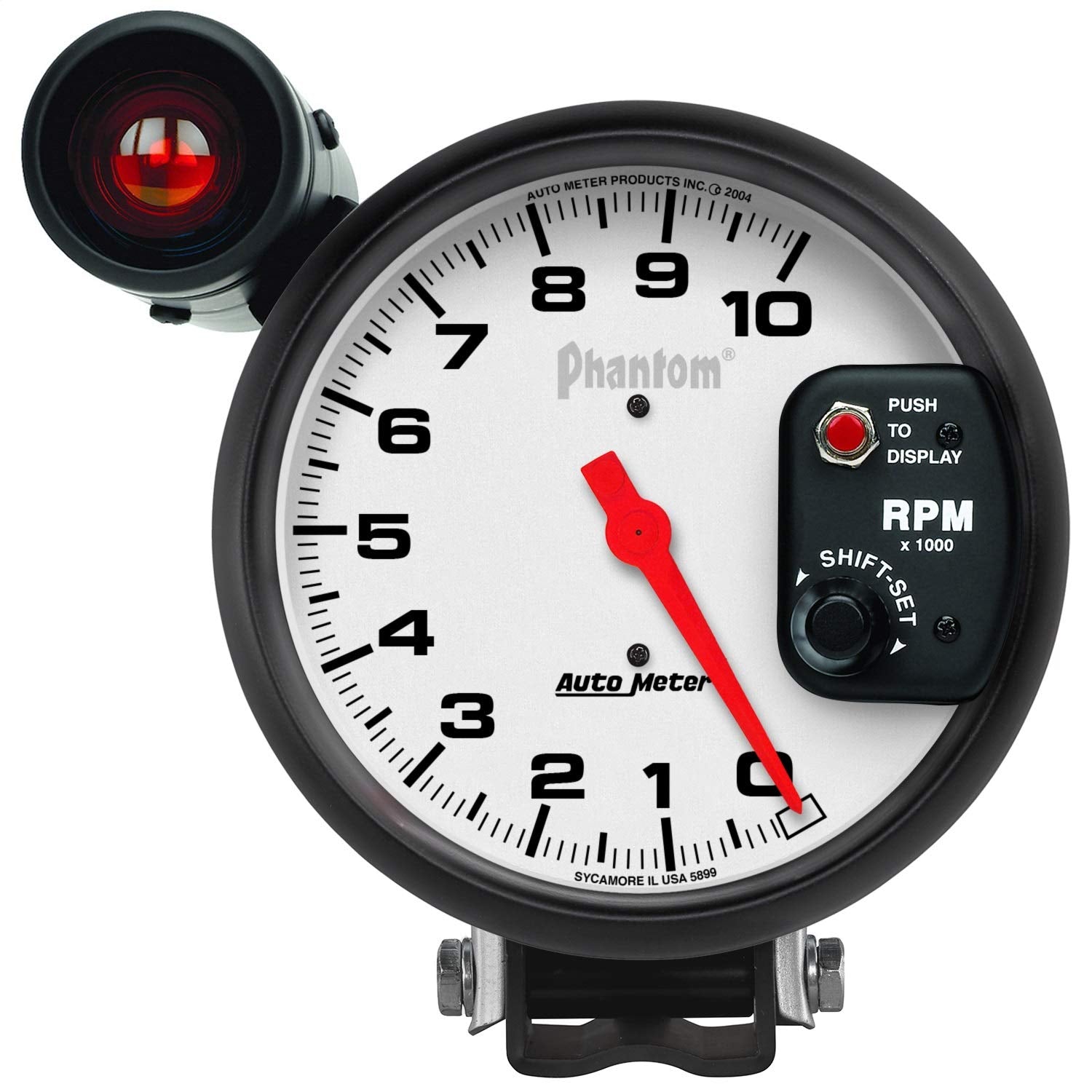 Auto Meter 5899 Phantom Shift-Lite Tachometer,5.000 in.