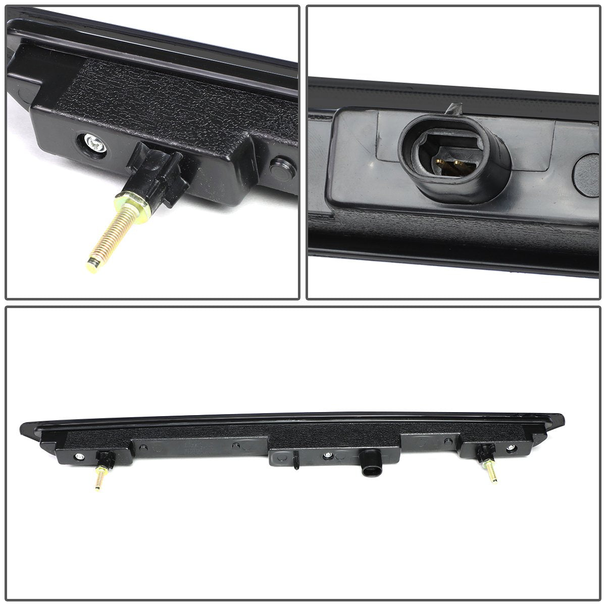 Dna Motoring 3Bl-Cmty07-Led-Bk-Sm Black Housing Led High Mount 3Rd Third Brake Light [Compatible With 07-14 Chevy Suburban 1500 2500/07-14 Tahoe]