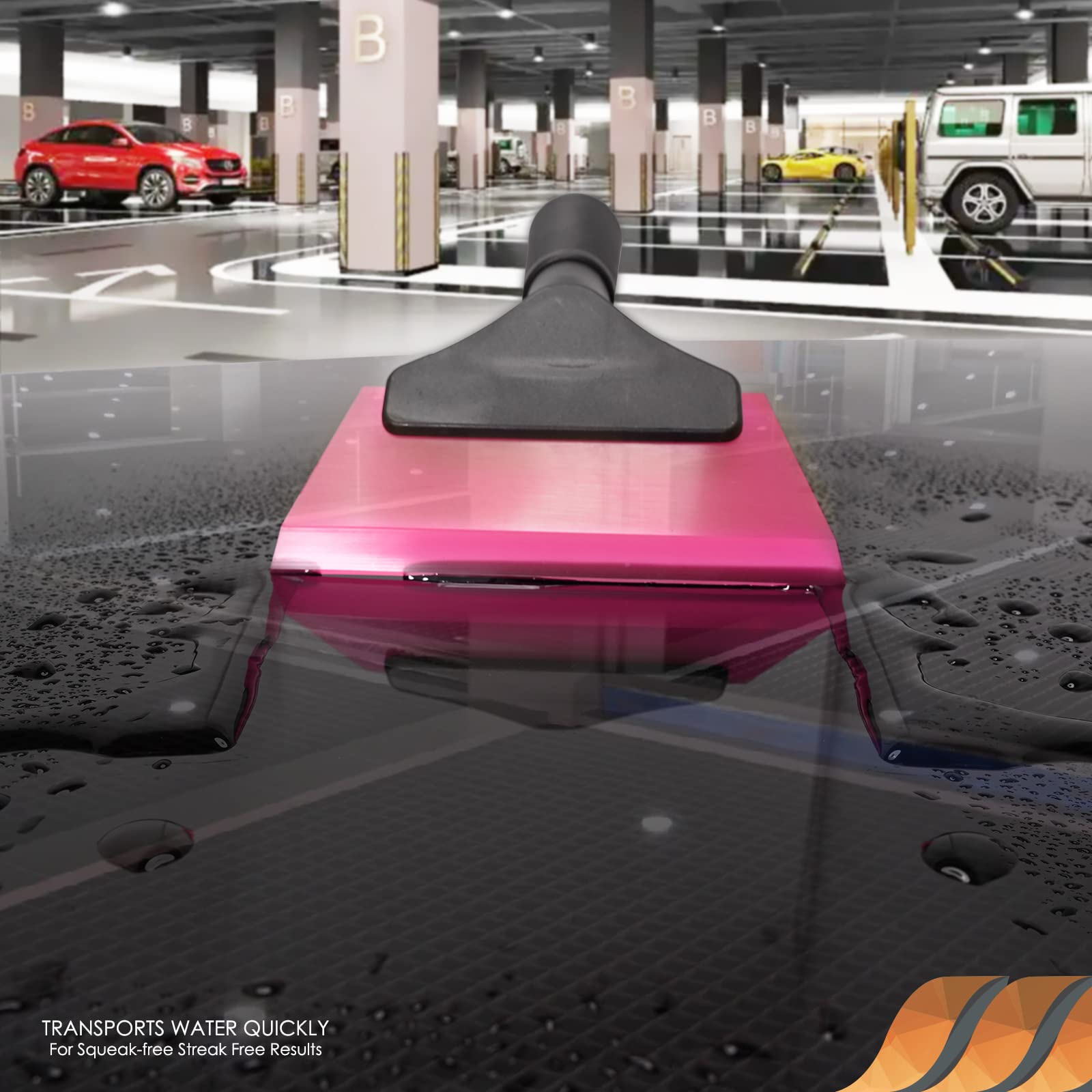 Ehdis Small Squeegee 5 Inch Rubber Window Tint Windshield Squeegee For Car, Glass, Mirror, Shower, Auto,Windows Cleaning