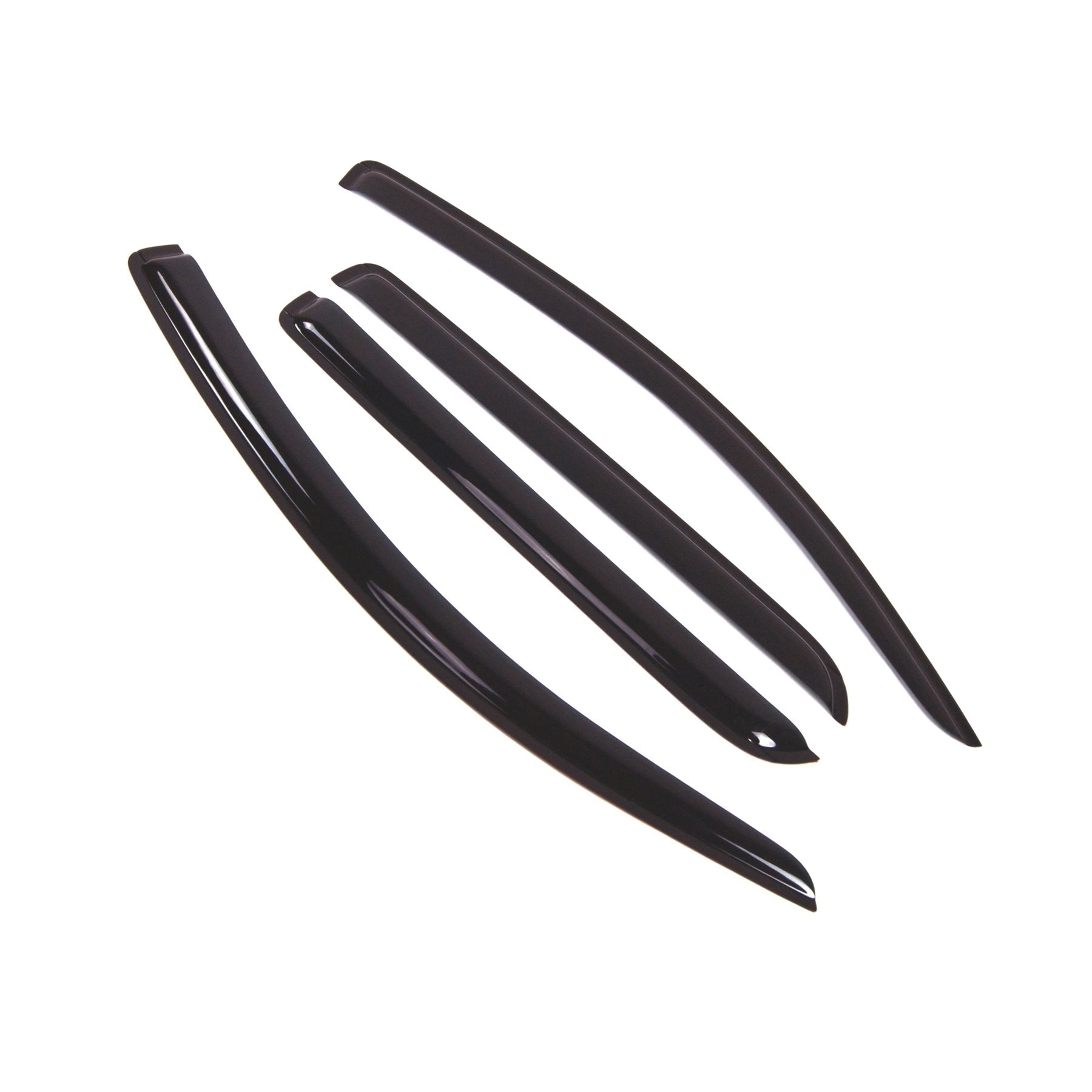 Car Window Rain Guard | Outside Mount Visors Auto Side Window Deflectors | Windows Visor Rain Shields Compatible With 2008-2016