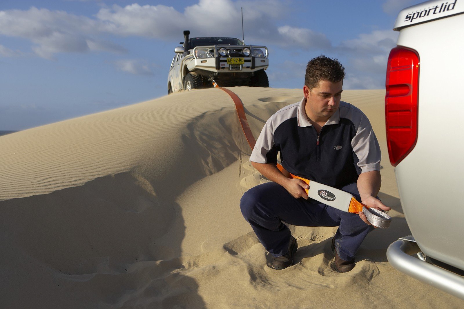 Arb Arb715Lb 4-1/3'' X 30' Recovery Strap - 33000 Lbs Capacity